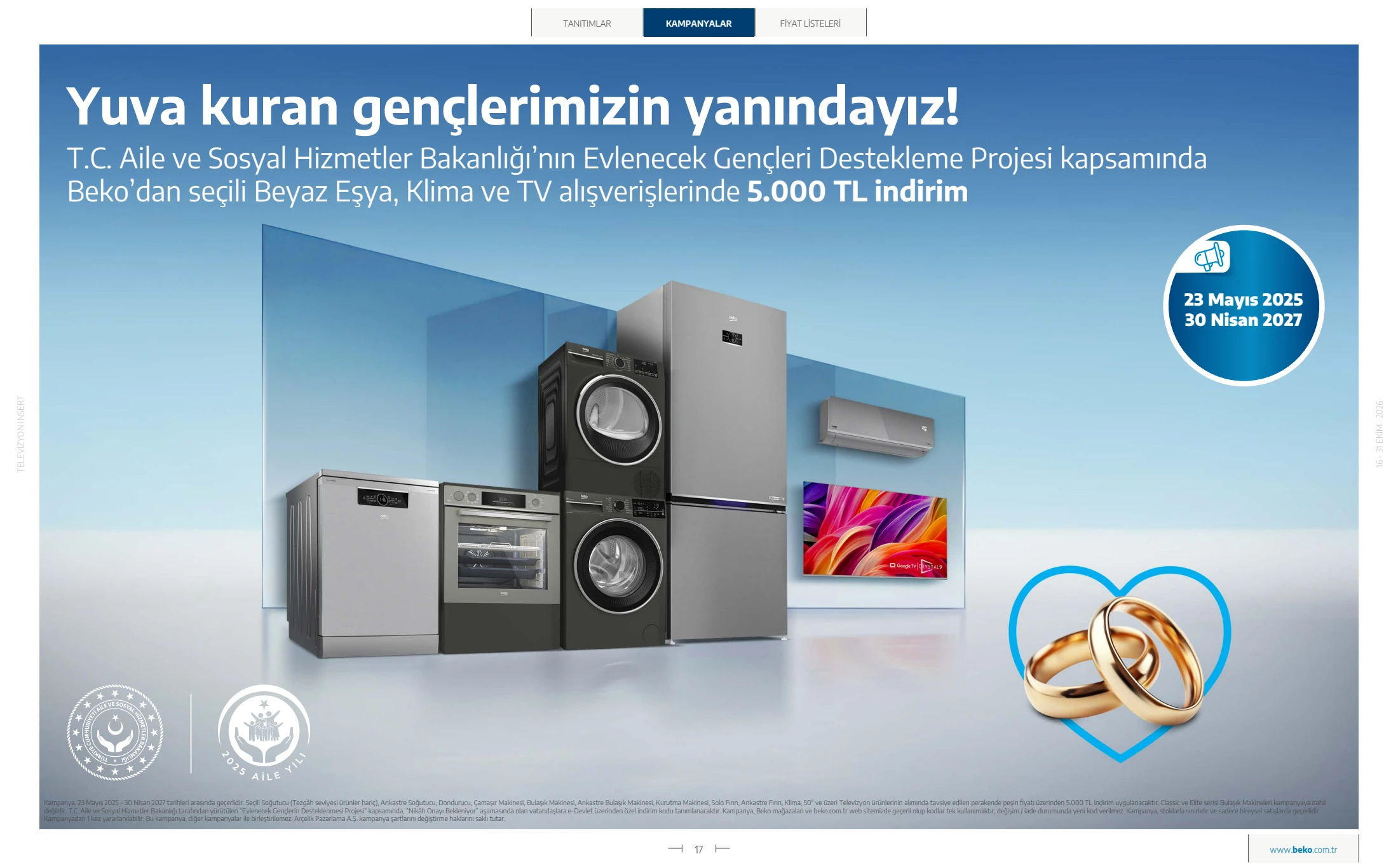 Beko Beko Televizyon Kataloğu, 17. sayfa