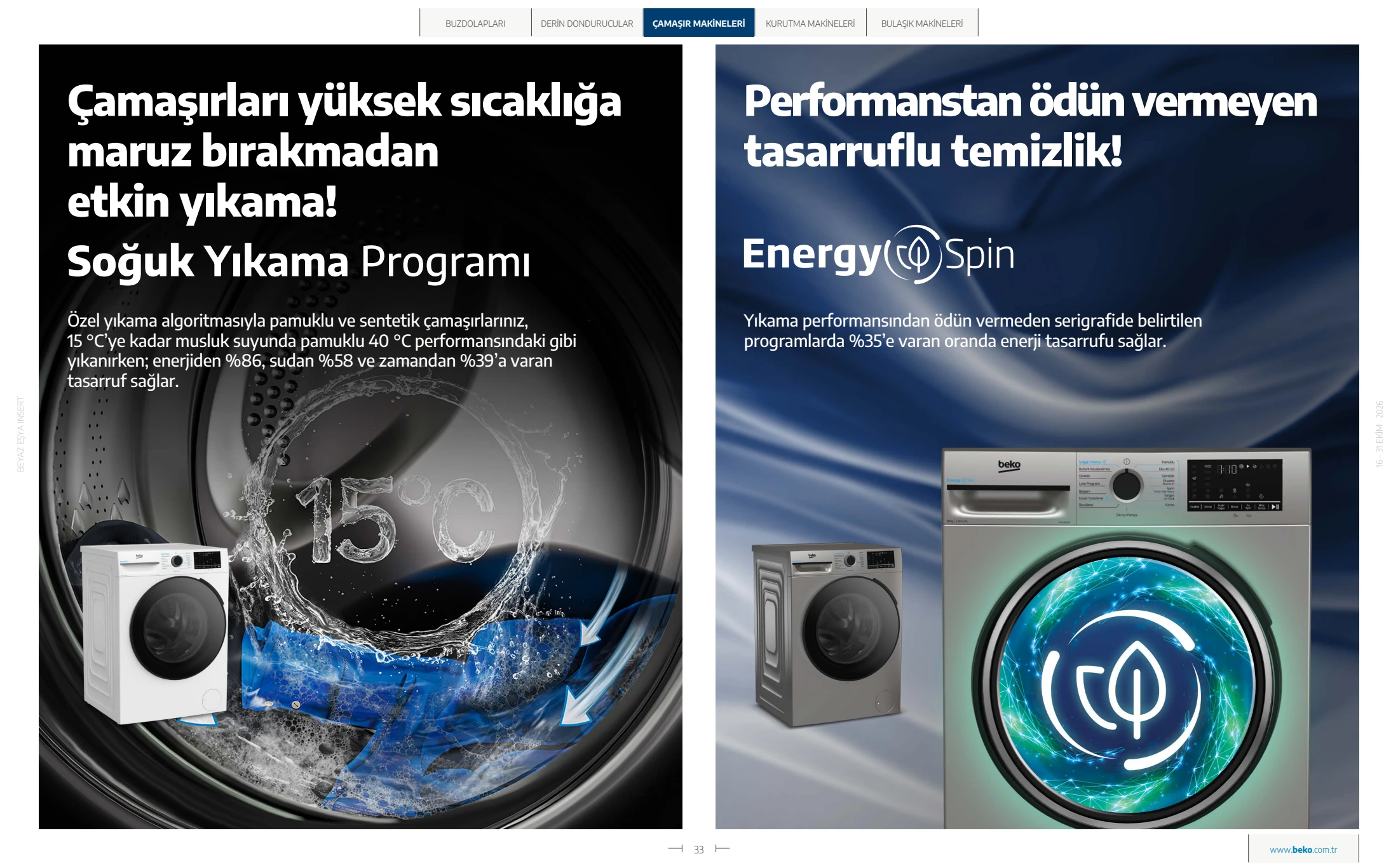 Beko Beko Beyaz Eşya Kataloğu, 33. sayfa