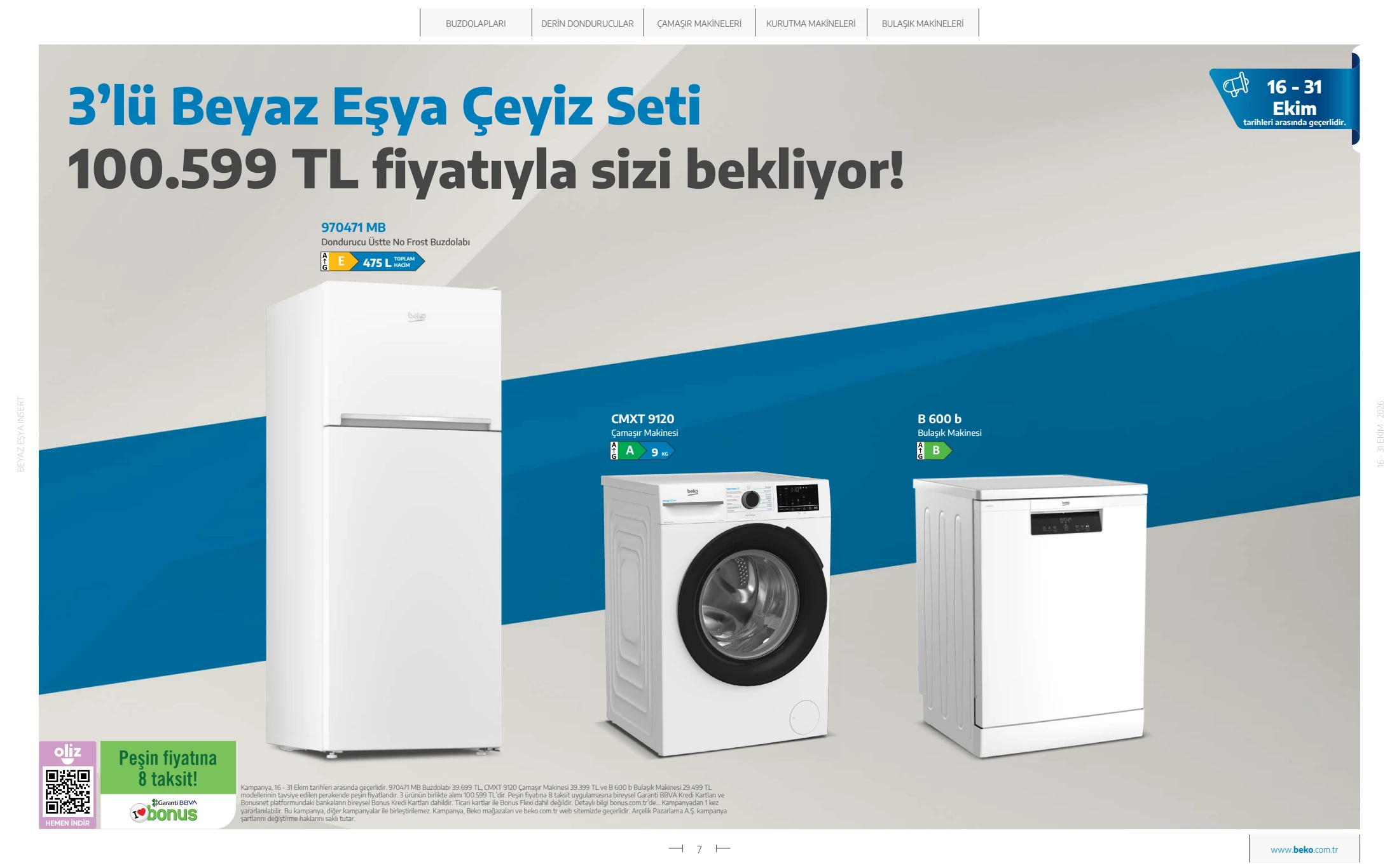 Beko Beko Beyaz Eşya Kataloğu, 7. sayfa