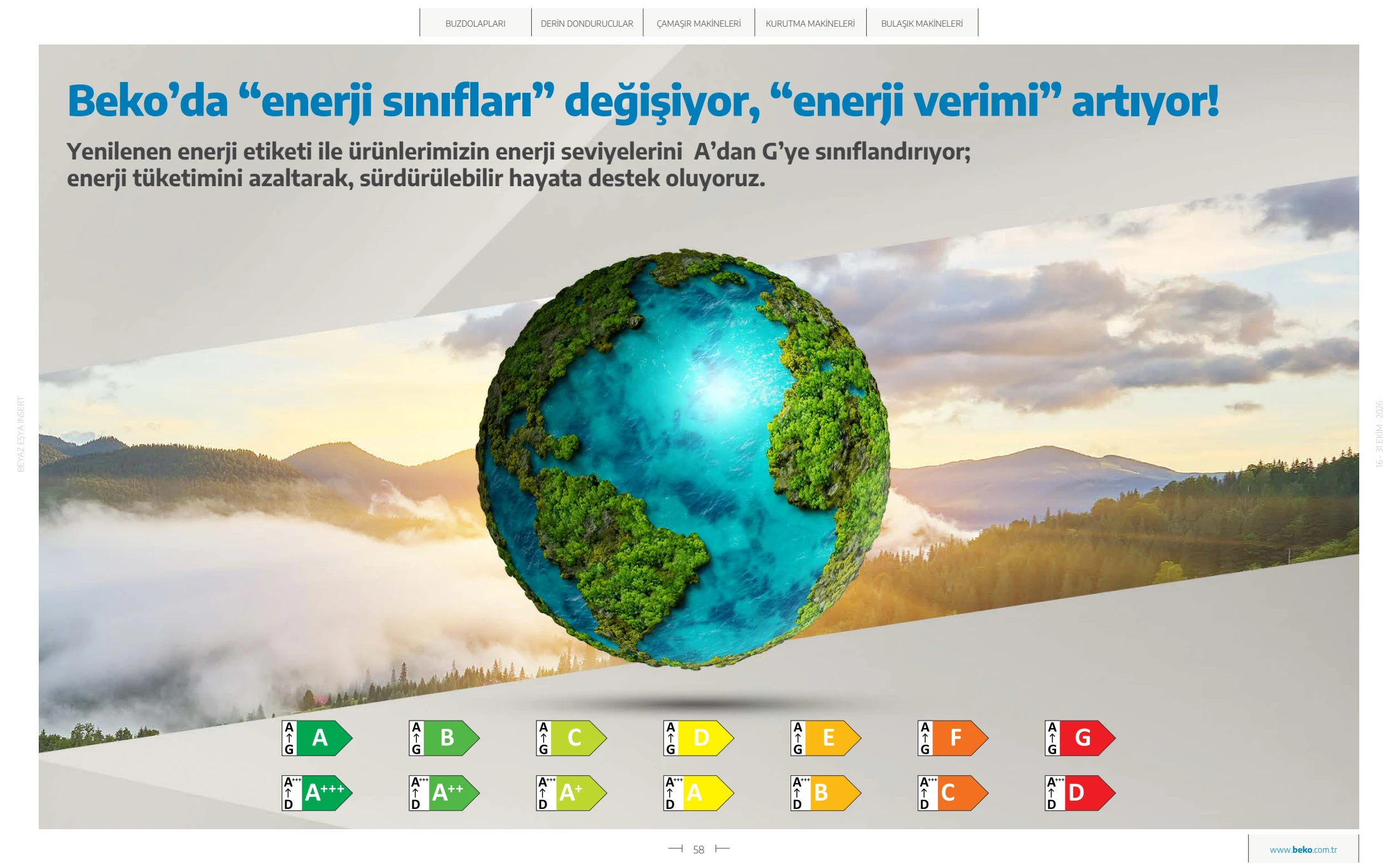 Beko Beko Beyaz Eşya Kataloğu, 58. sayfa