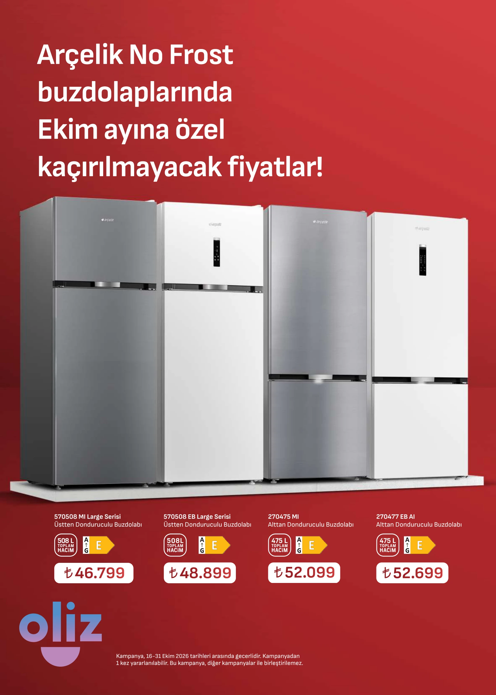 Arçelik Arçelik Genel Kataloğu, 14. sayfa