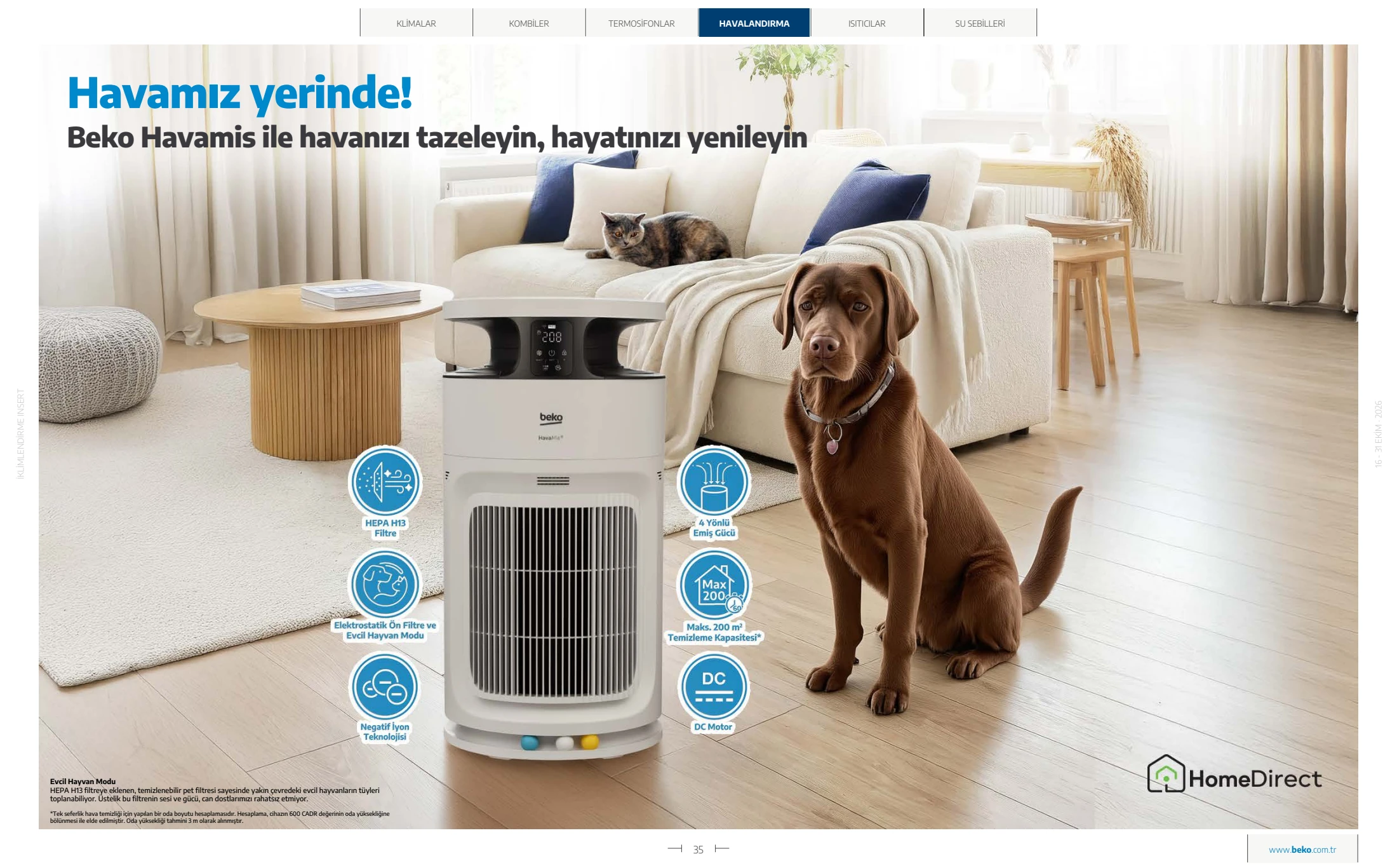 Beko Beko İklimlendirme Kataloğu, 35. sayfa