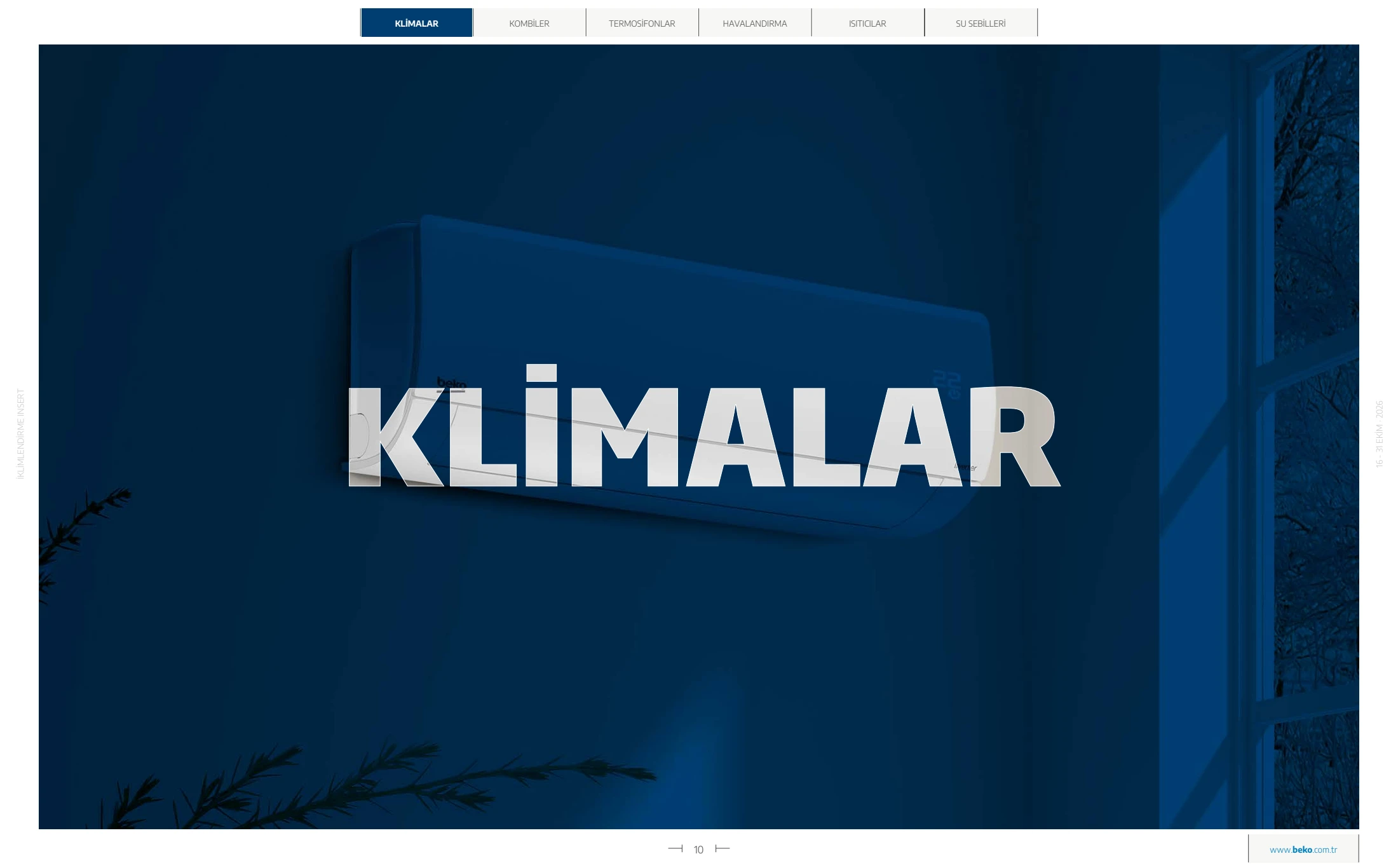 Beko Beko İklimlendirme Kataloğu, 10. sayfa