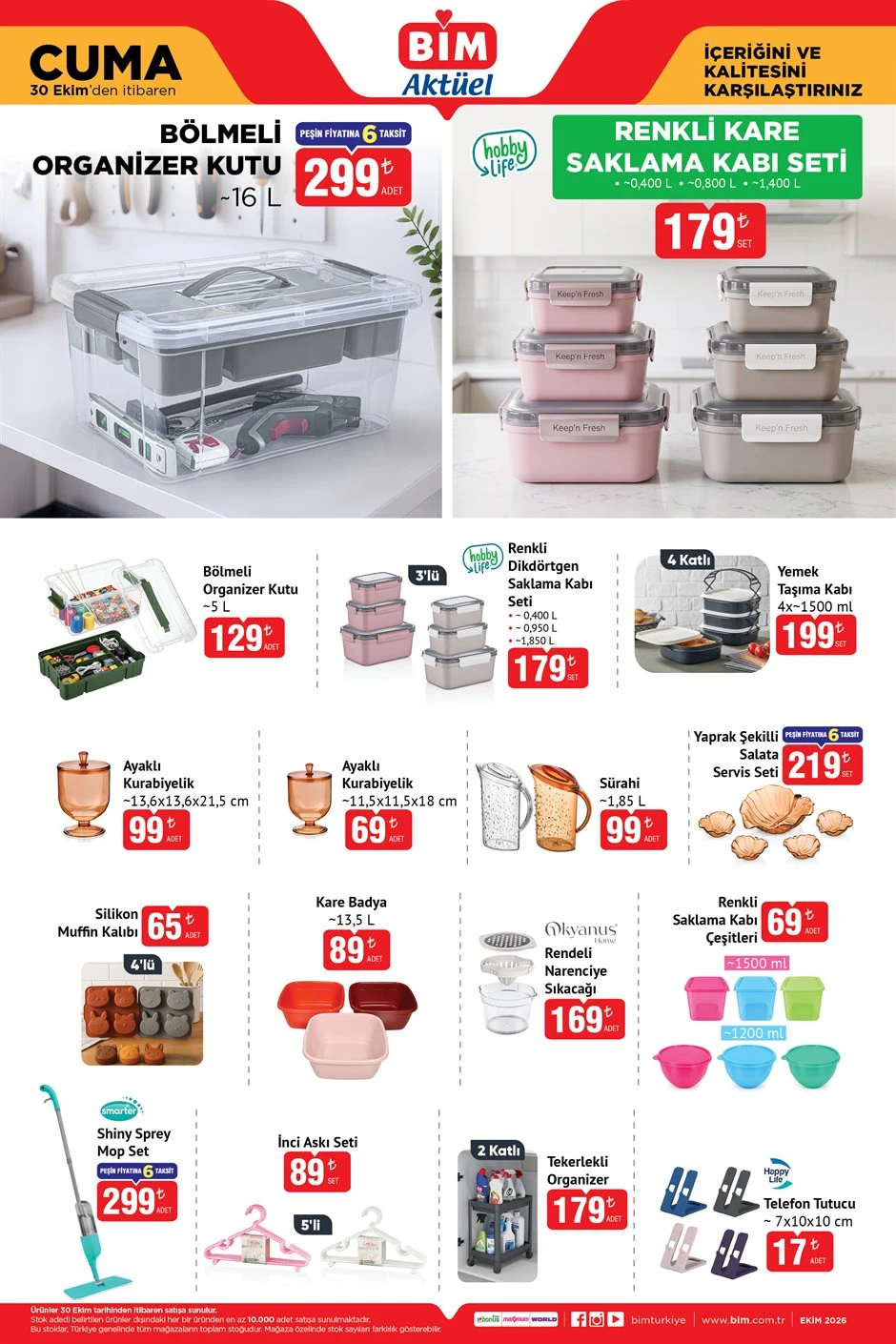 BİM Aktüel Ürünler, 3. sayfa