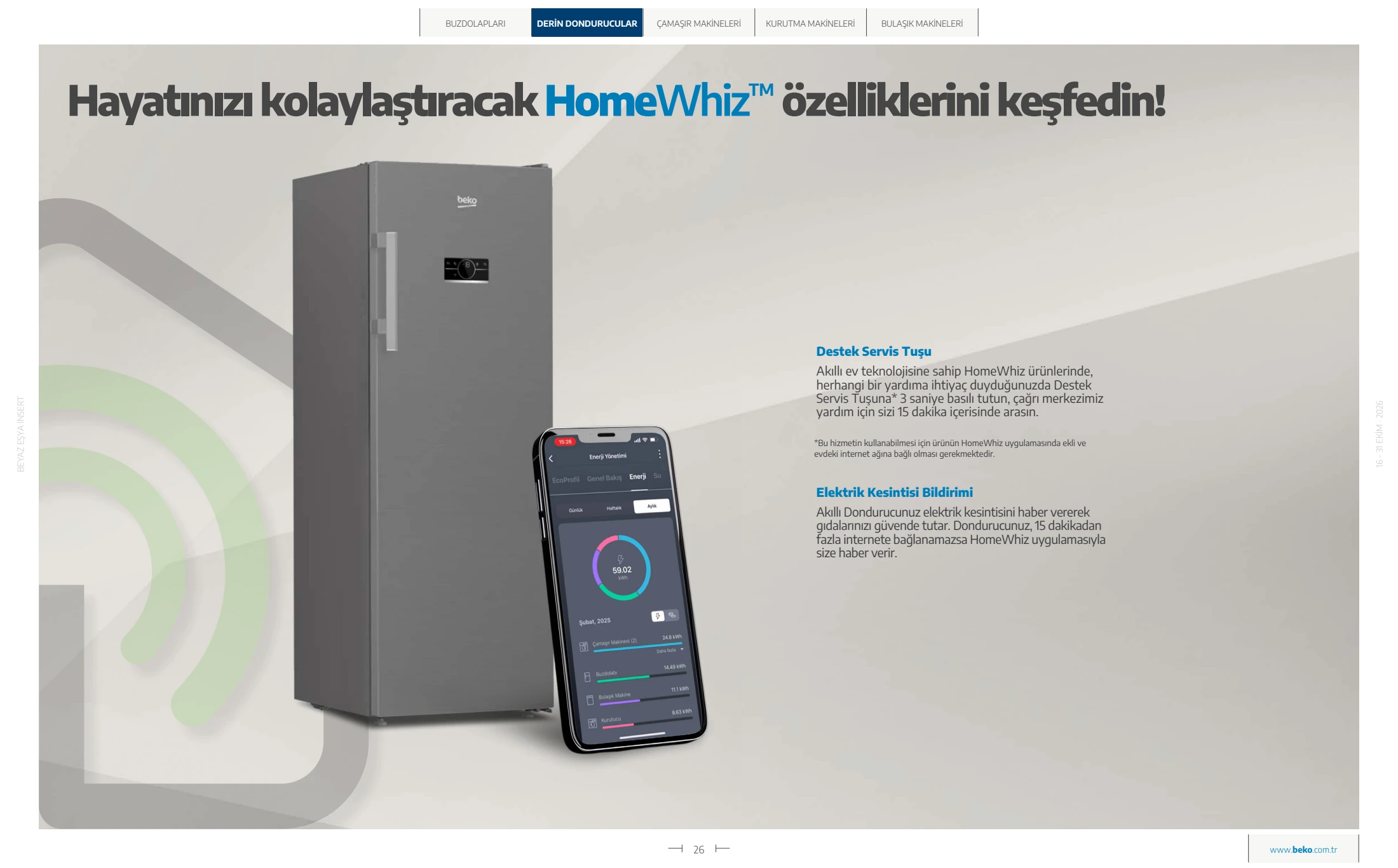 Beko Beko Beyaz Eşya Kataloğu, 26. sayfa