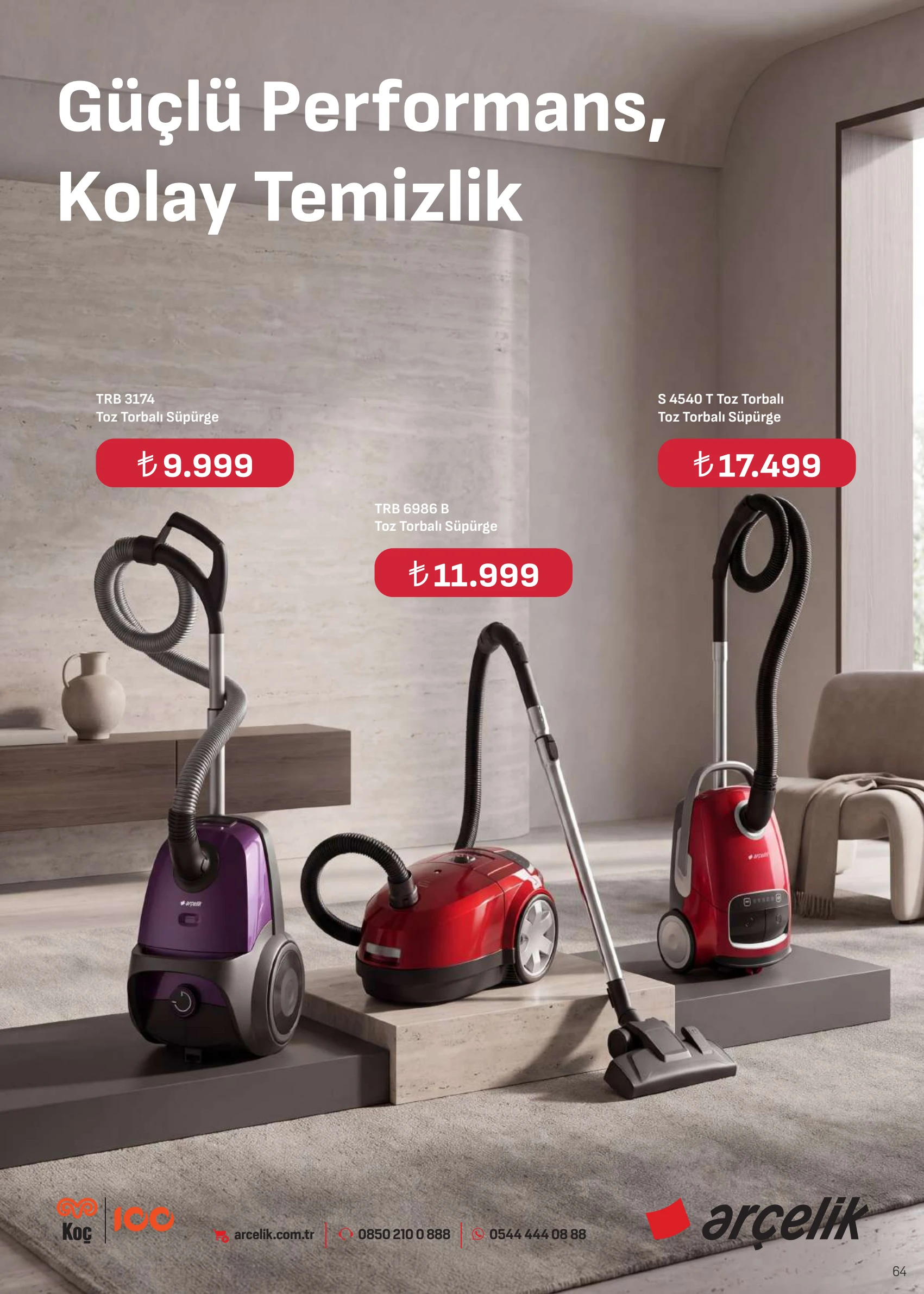 Arçelik Arçelik Genel Kataloğu, 64. sayfa