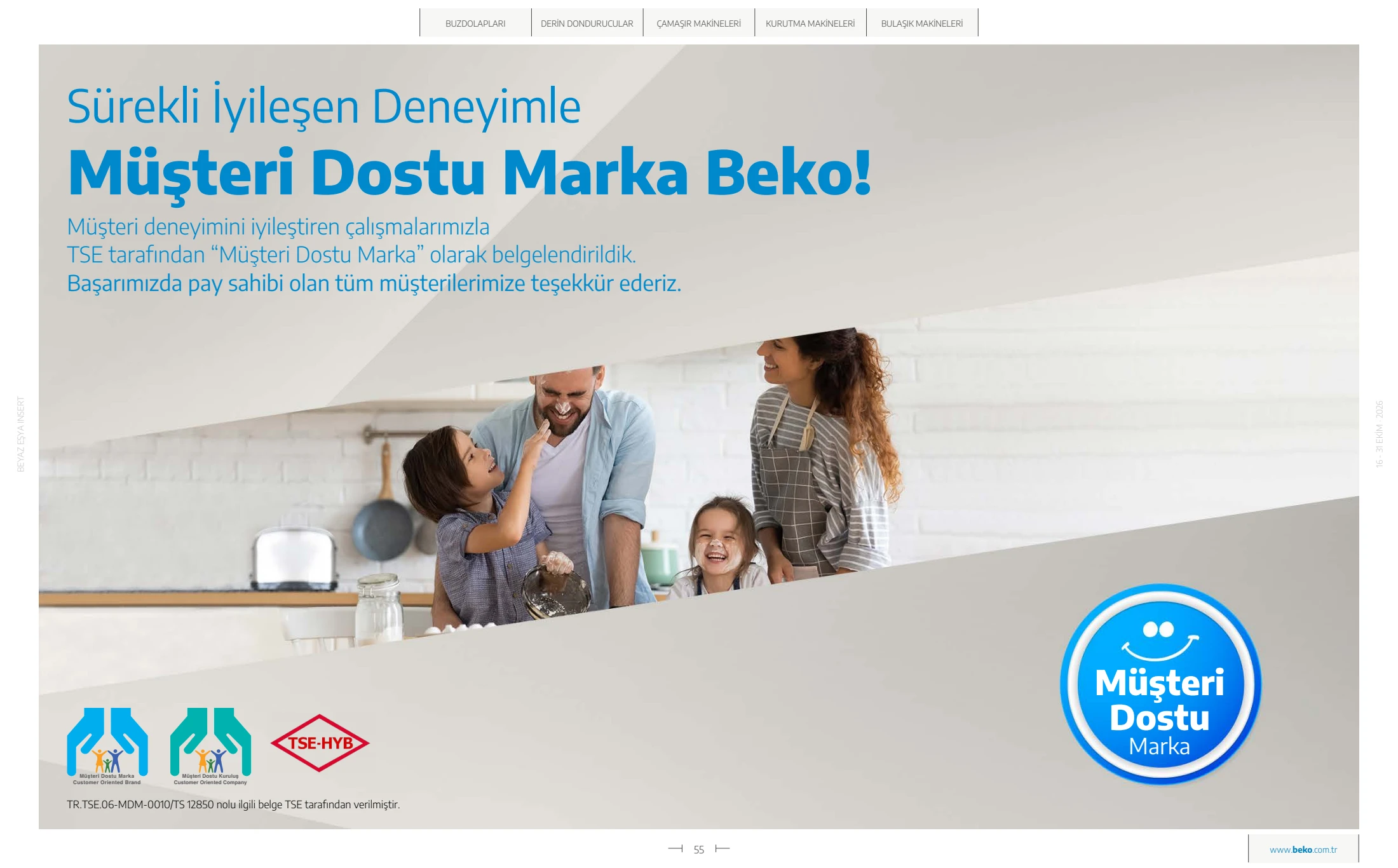 Beko Beko Beyaz Eşya Kataloğu, 55. sayfa