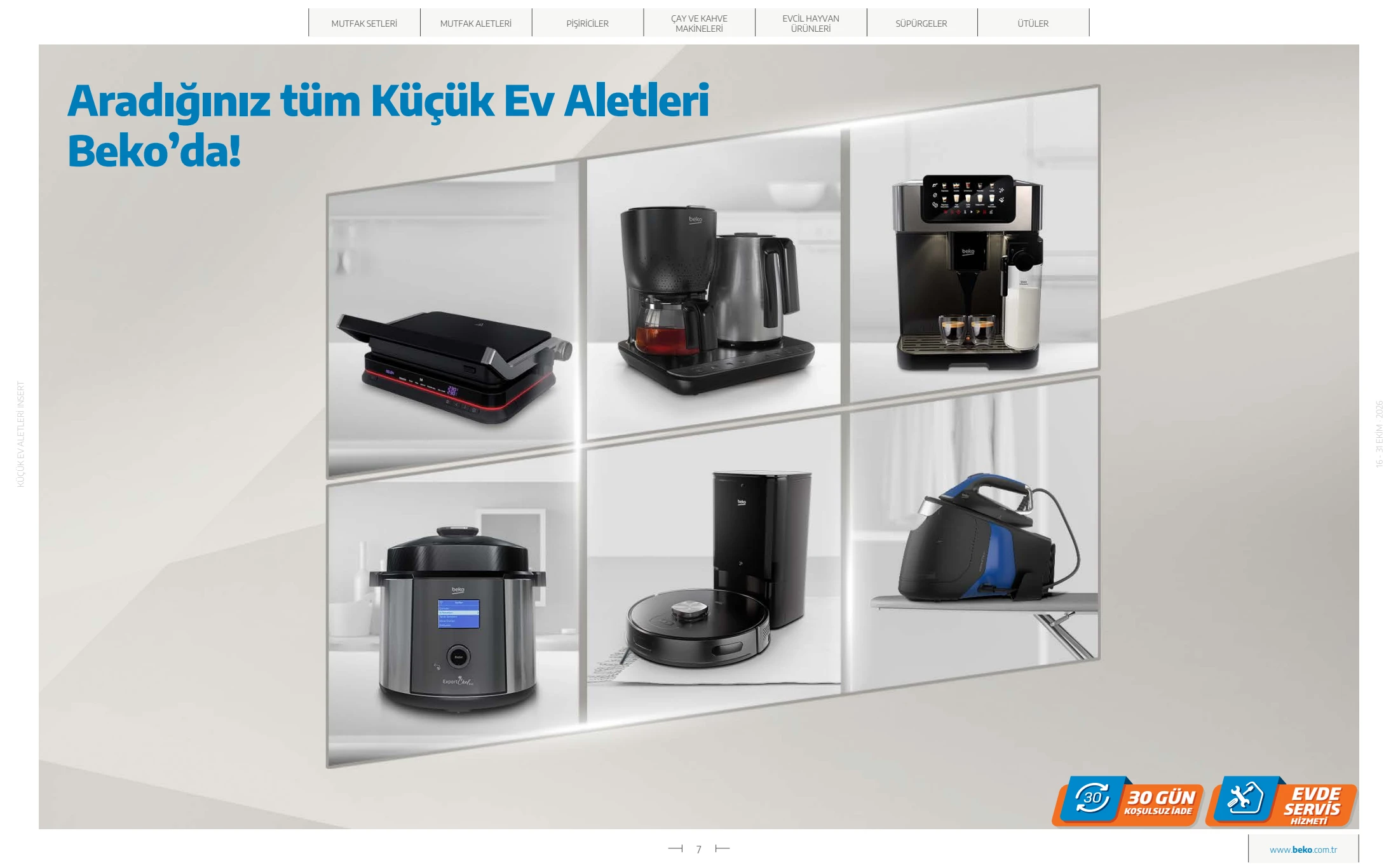 Beko Beko Küçük Ev Aletleri Kataloğu, 7. sayfa