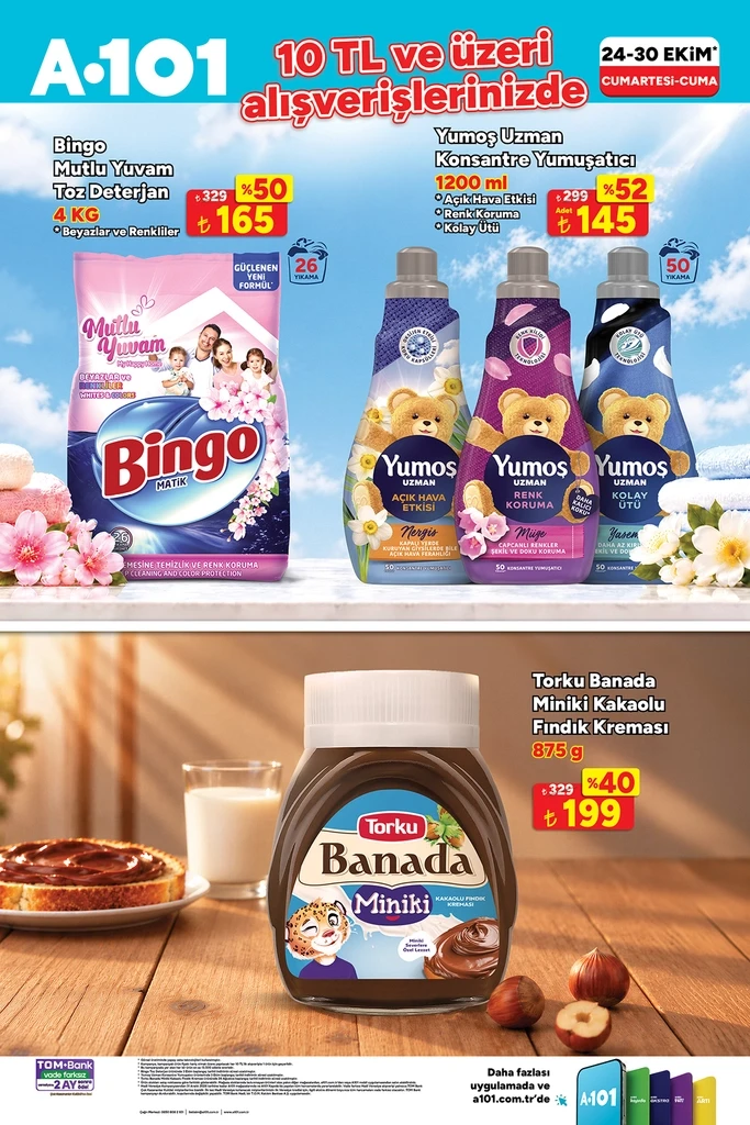 A101 10 TL ve Üzeri, 1. sayfa