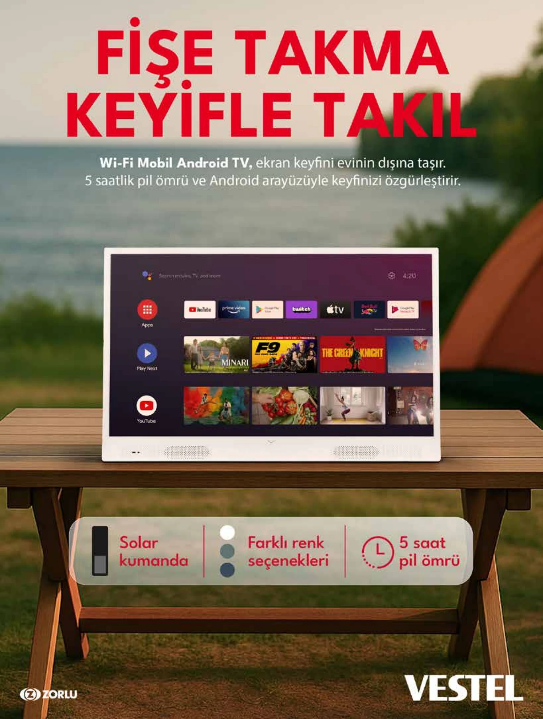 Vestel Tüketici Elektroniği Broşürü, 7. sayfa
