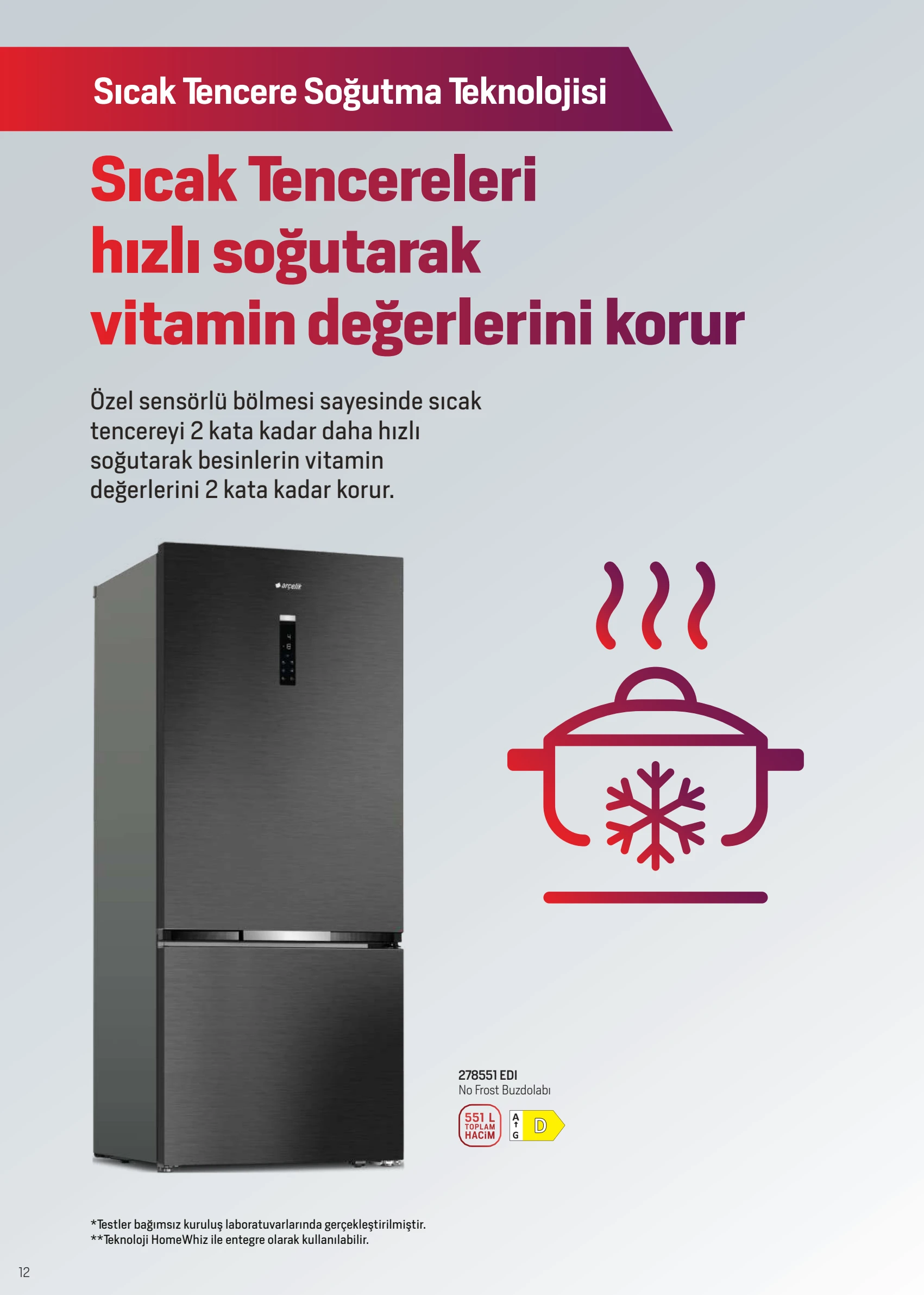 Arçelik Arçelik Genel Kataloğu, 12. sayfa