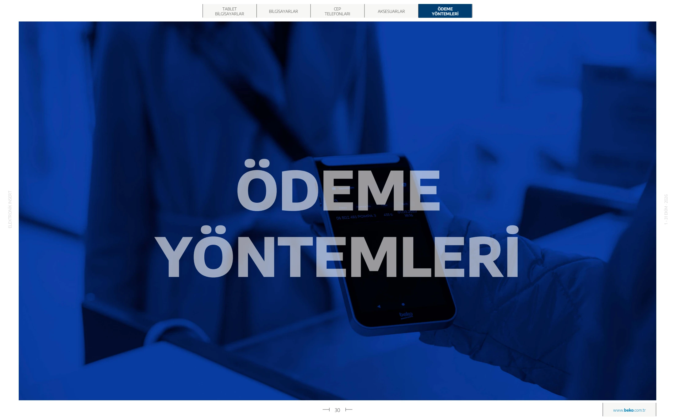 Beko Beko Elektronik Kataloğu, 30. sayfa