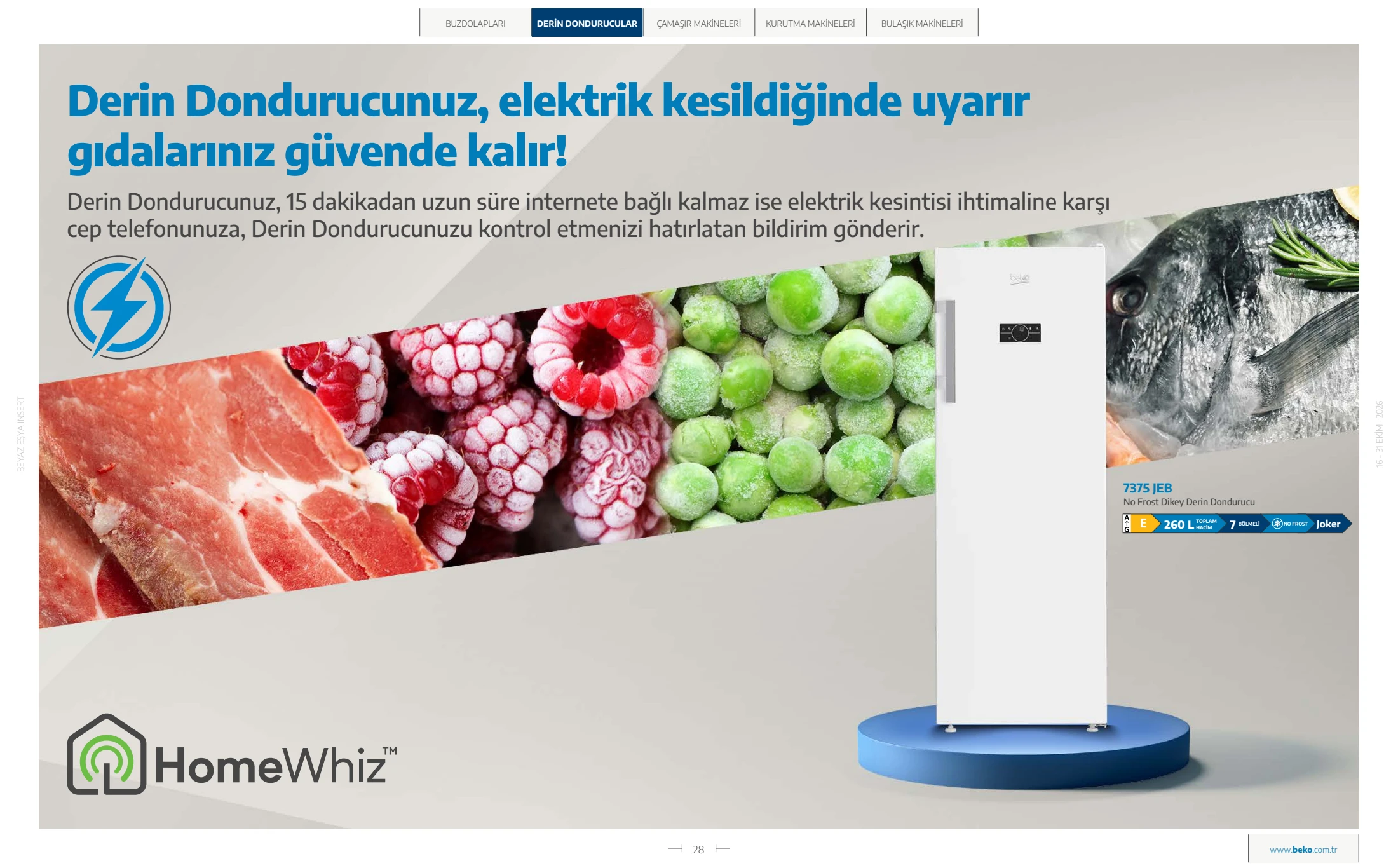 Beko Beko Beyaz Eşya Kataloğu, 28. sayfa