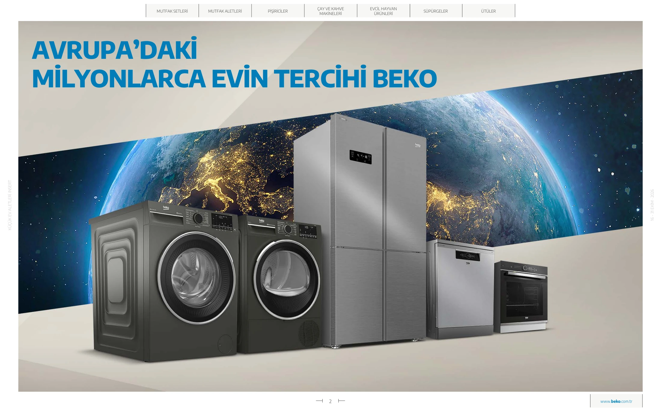 Beko Beko Küçük Ev Aletleri Kataloğu, 2. sayfa