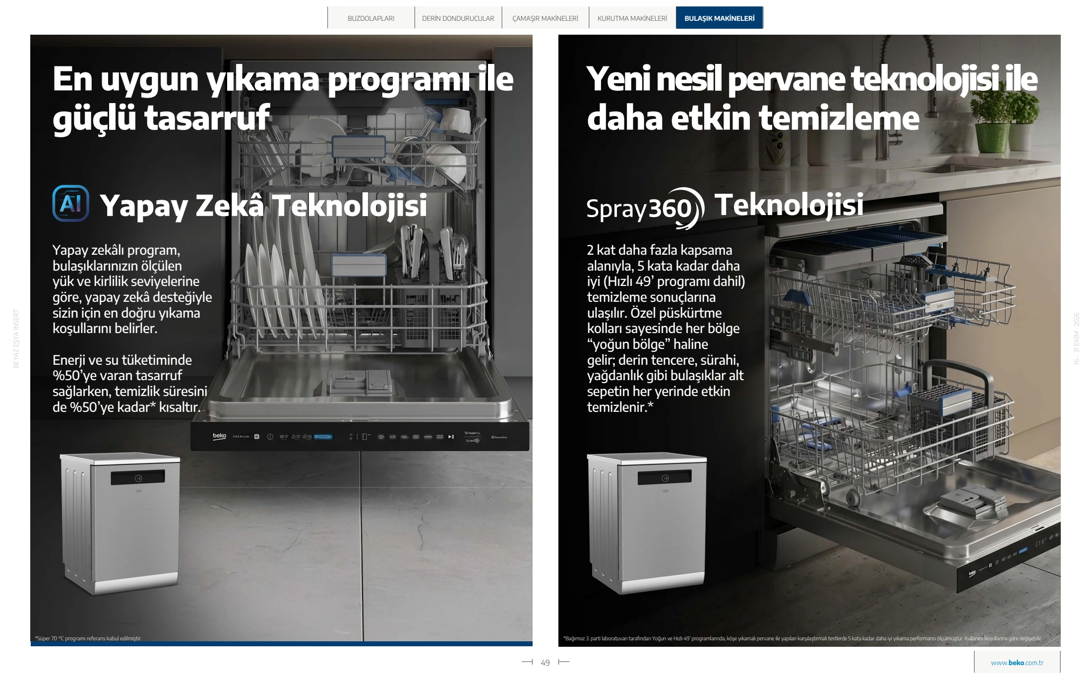 Beko Beko Beyaz Eşya Kataloğu, 49. sayfa