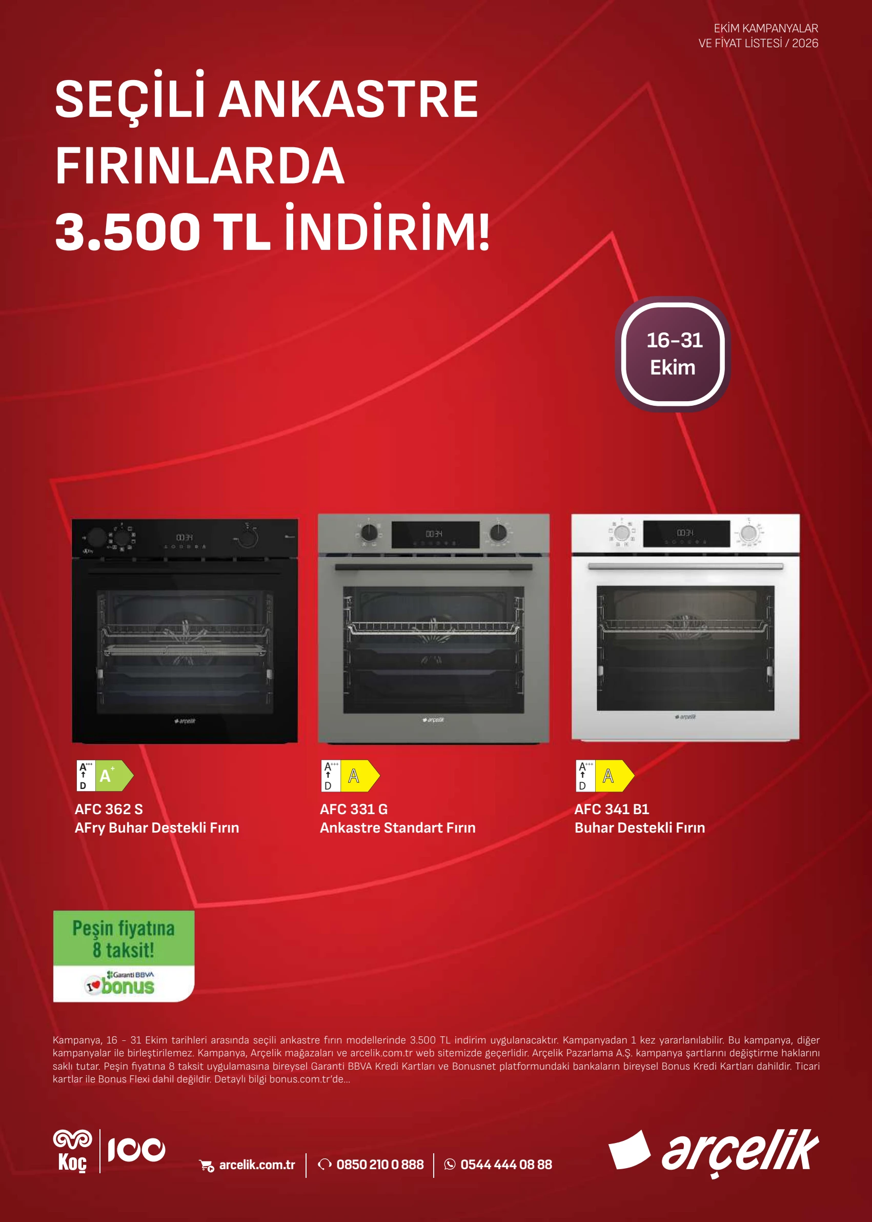 Arçelik Arcelik Ankastre Kataloğu, 2. sayfa