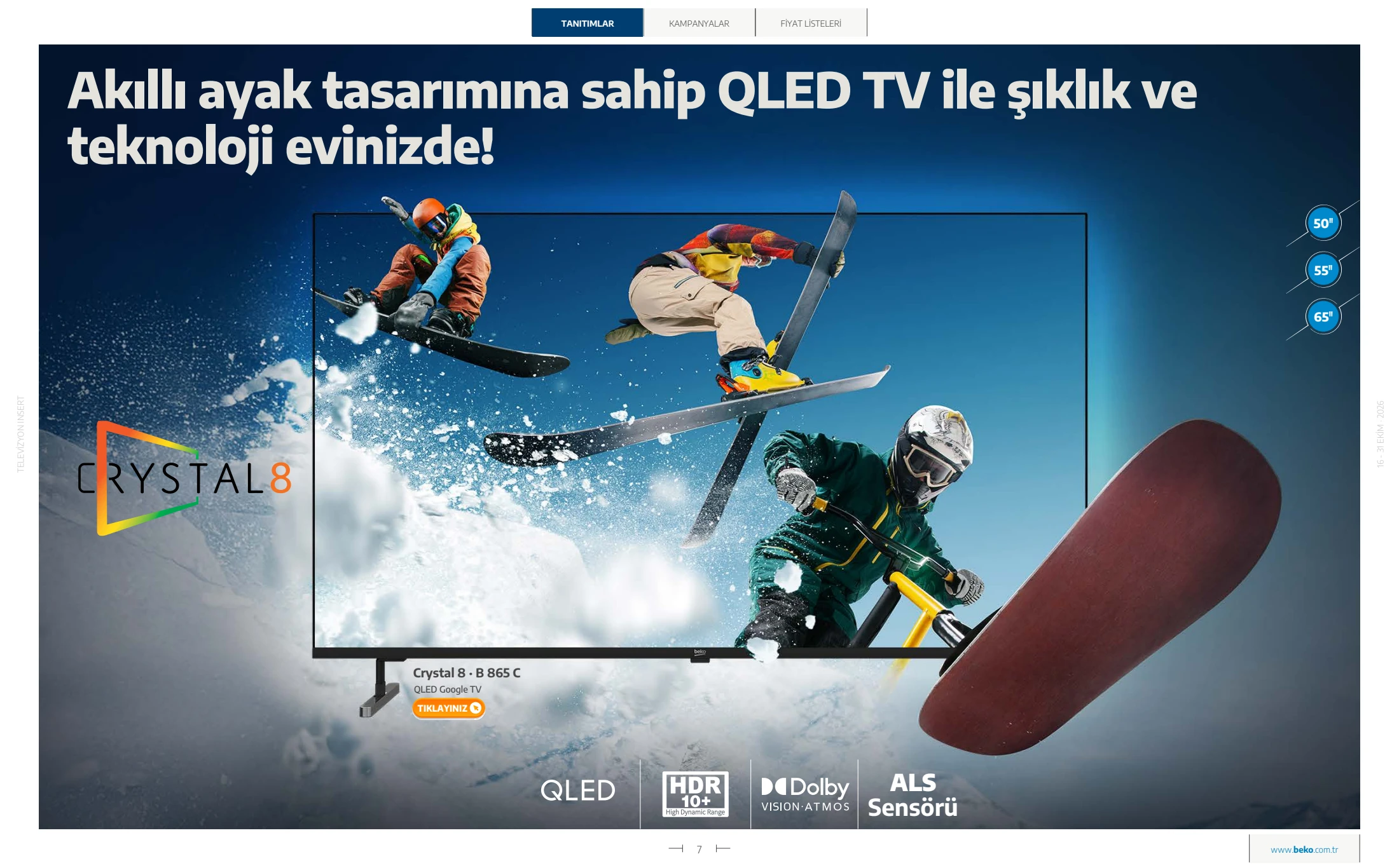 Beko Beko Televizyon Kataloğu, 7. sayfa