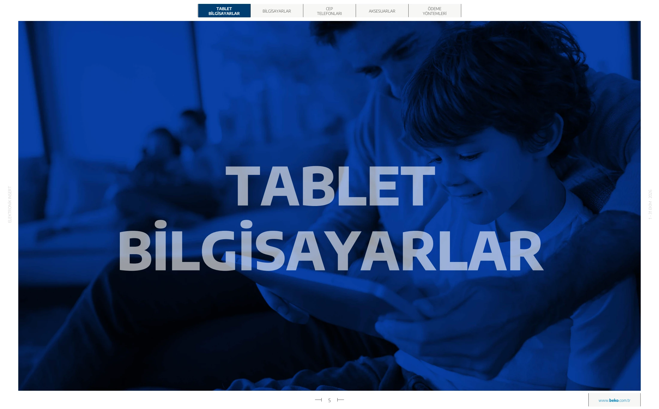 Beko Beko Elektronik Kataloğu, 5. sayfa