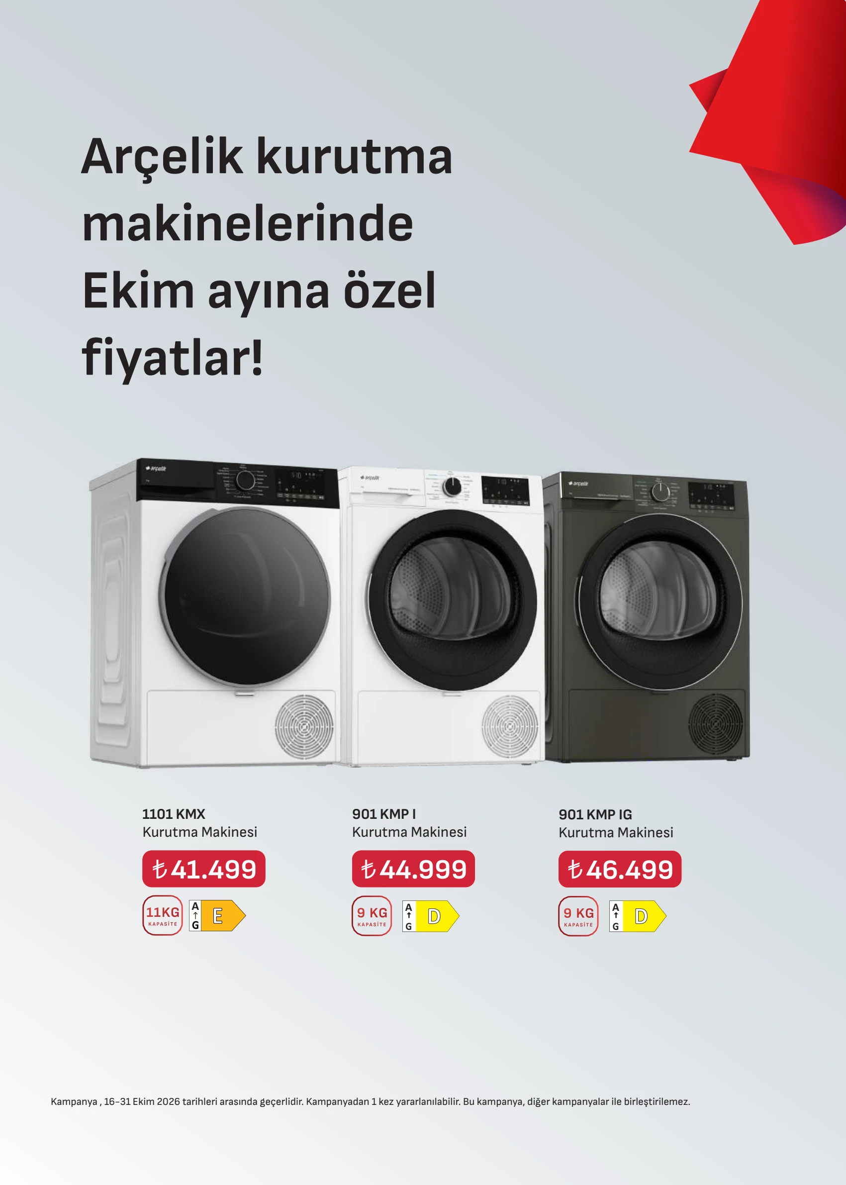 Arçelik Arçelik Genel Kataloğu, 32. sayfa