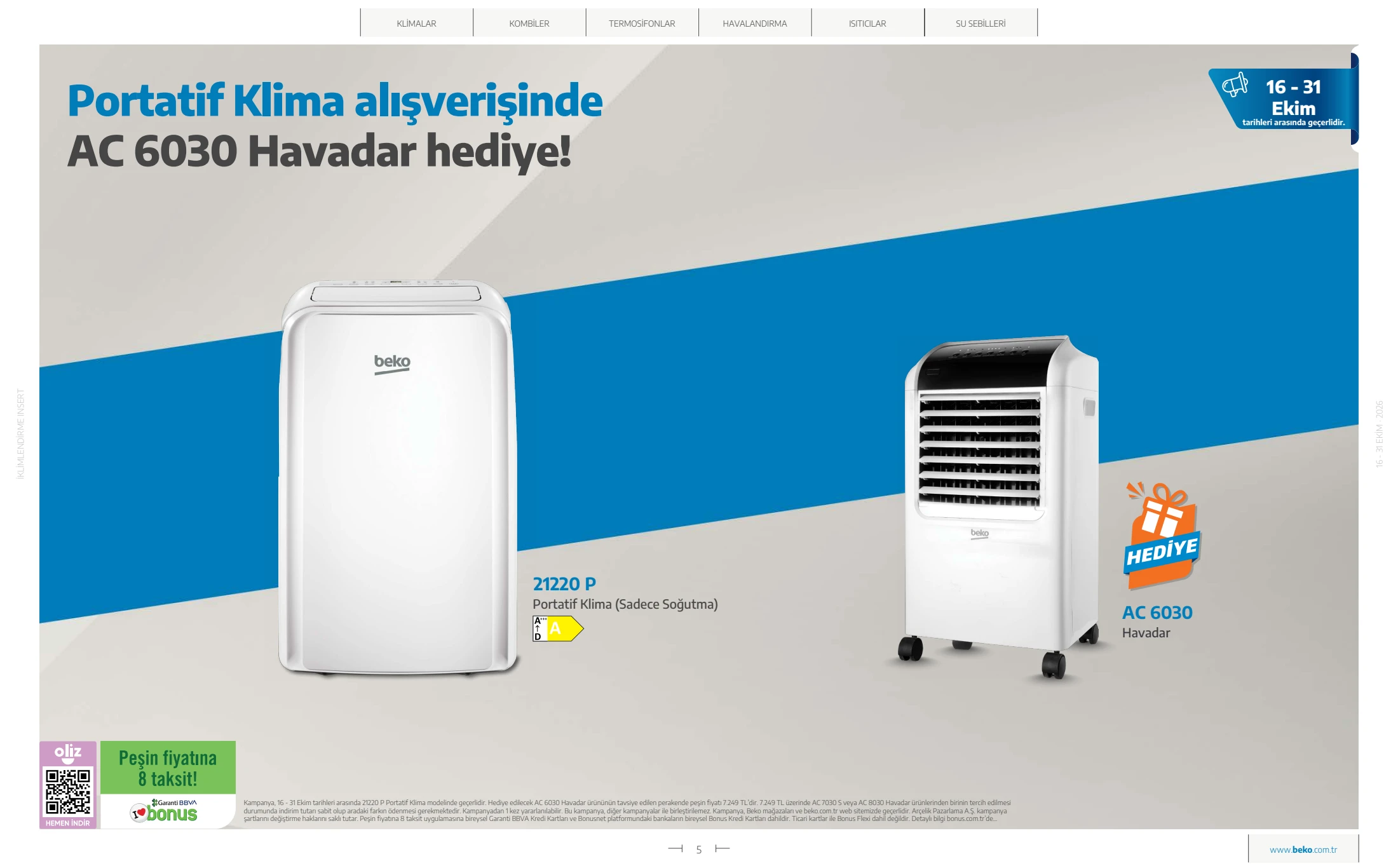 Beko Beko İklimlendirme Kataloğu, 5. sayfa