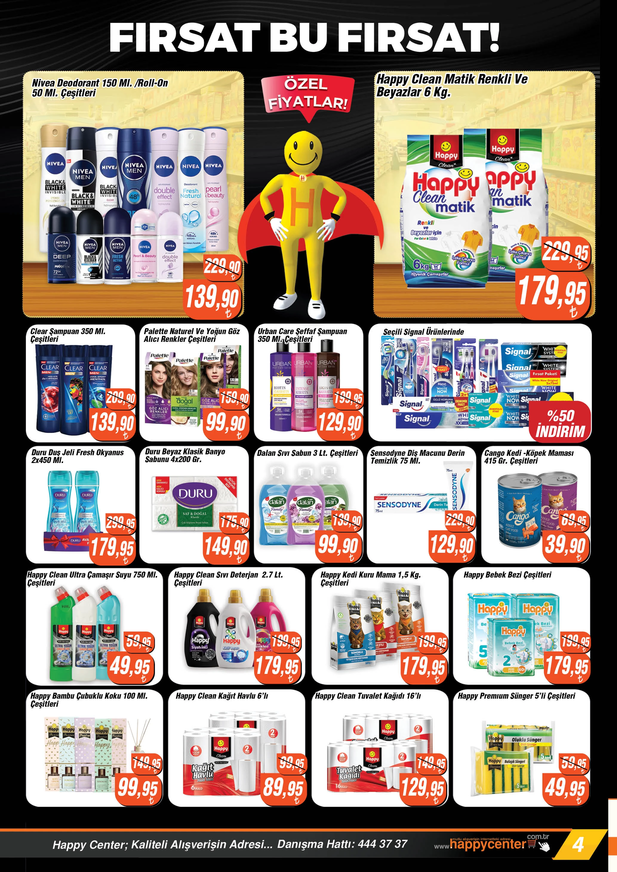 Happy Center İndirim Bülteni, 4. sayfa