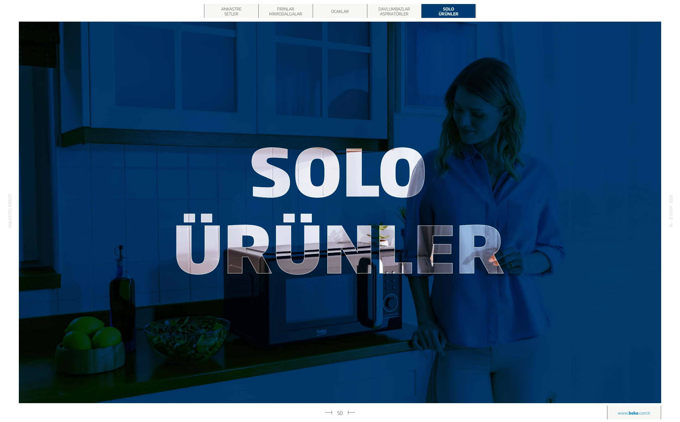 Beko Beko Pişiriciler Kataloğu, 50. sayfa