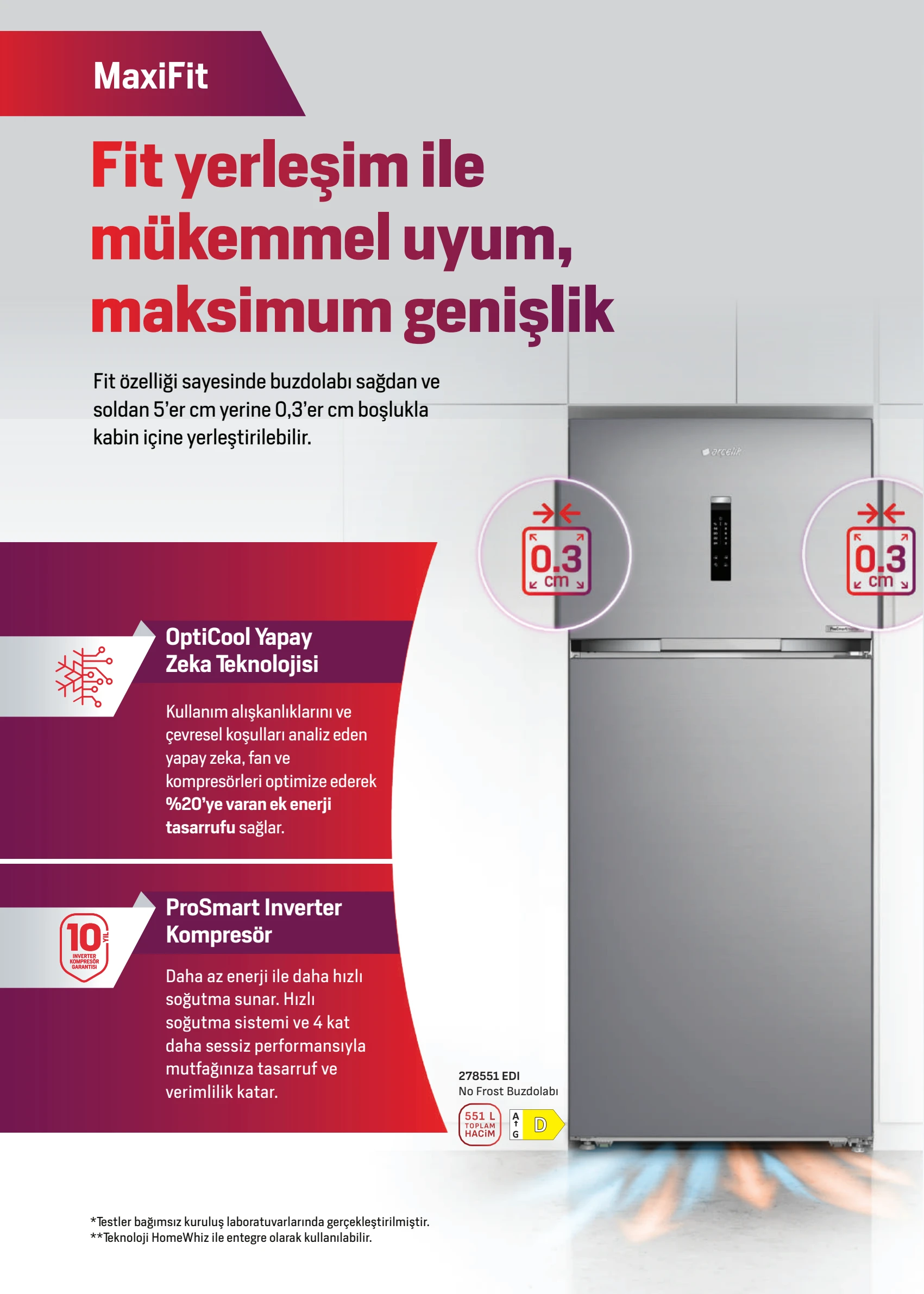 Arçelik Arçelik Genel Kataloğu, 8. sayfa