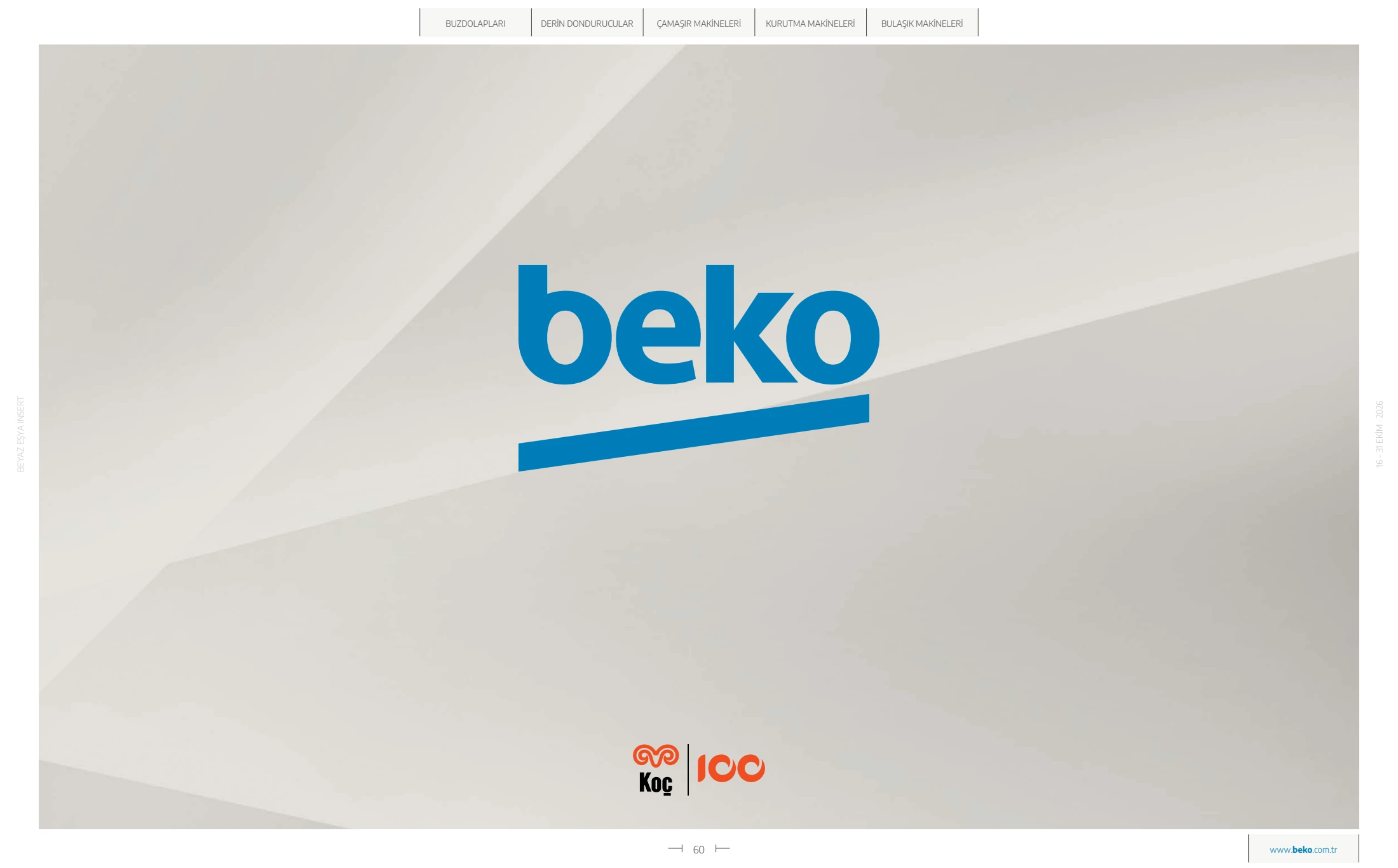 Beko Beko Beyaz Eşya Kataloğu, 60. sayfa
