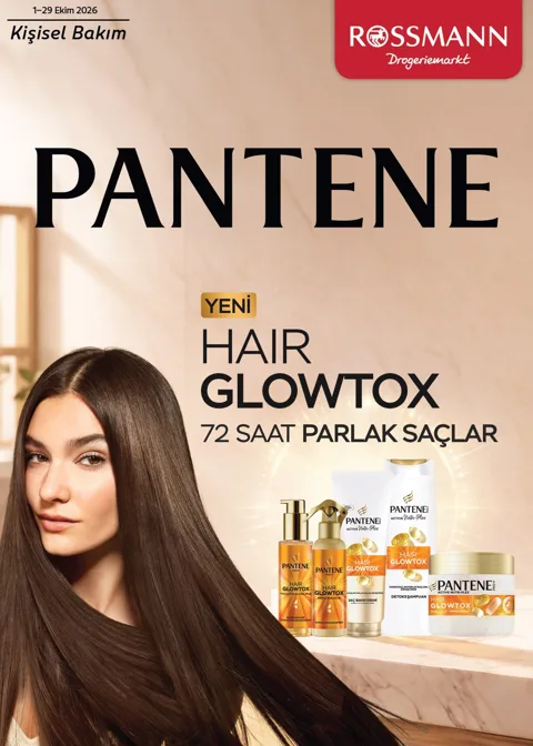 Rossmann Ekim Kisisel Bakim Katalogu broşür kapağı