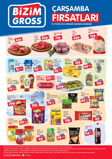 Bizim Toptan Bizim Gross Kataloğu broşür kapağı