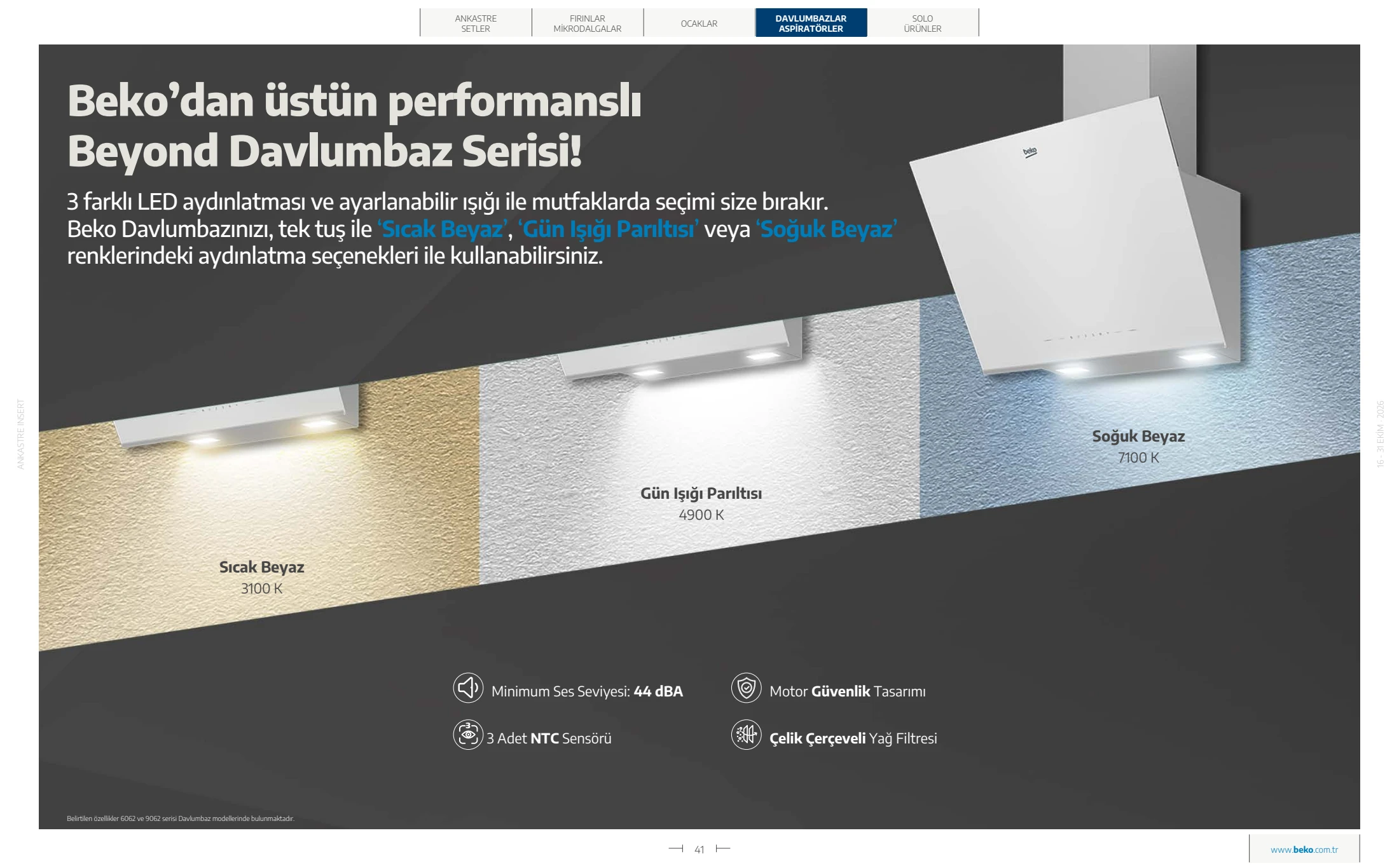 Beko Beko Pişiriciler Kataloğu, 41. sayfa