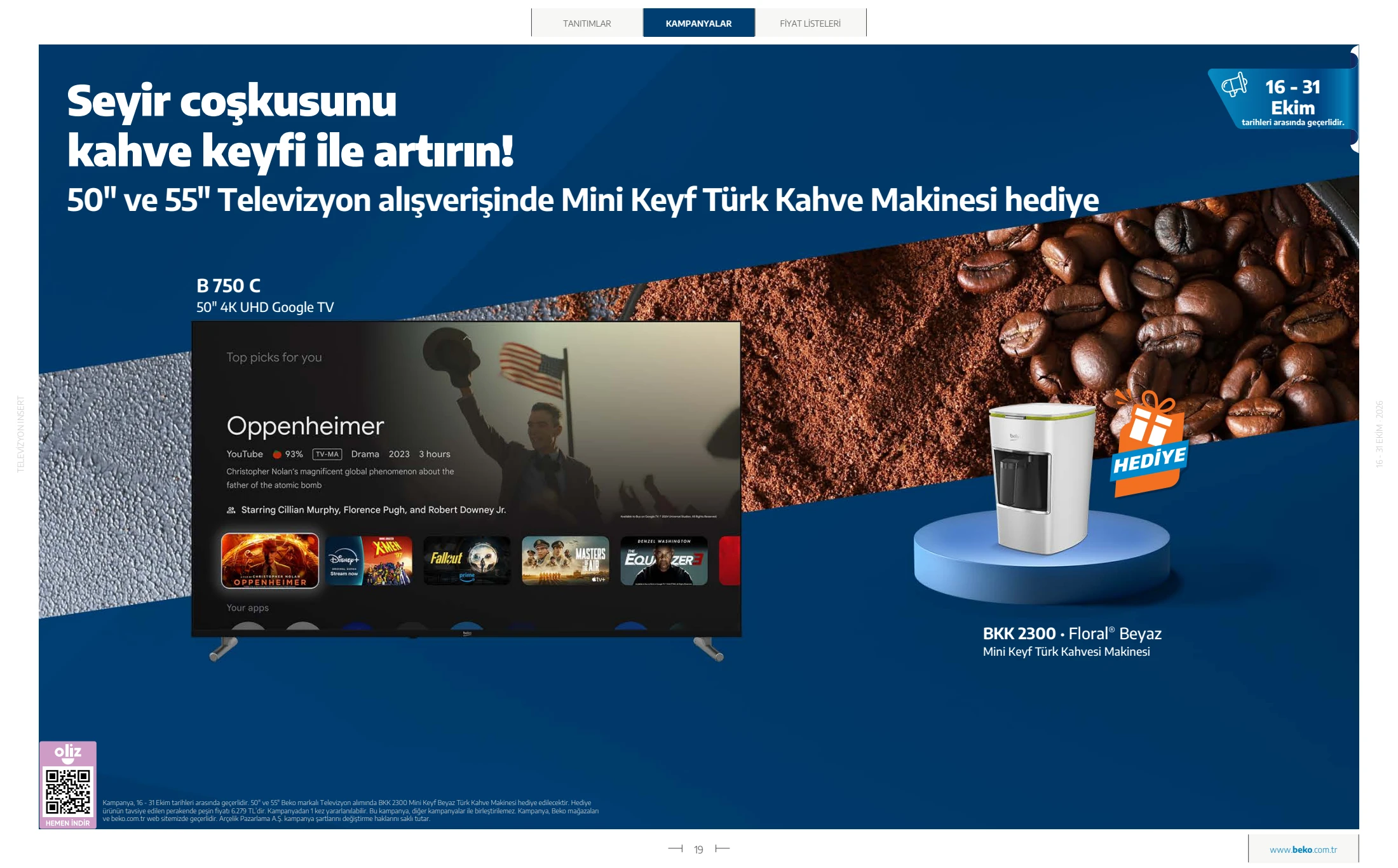 Beko Beko Televizyon Kataloğu, 19. sayfa