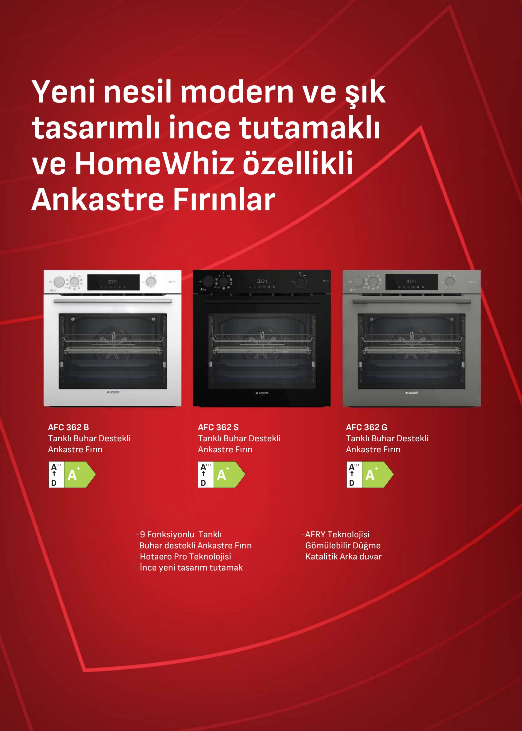 Arçelik Arcelik Ankastre Kataloğu, 25. sayfa
