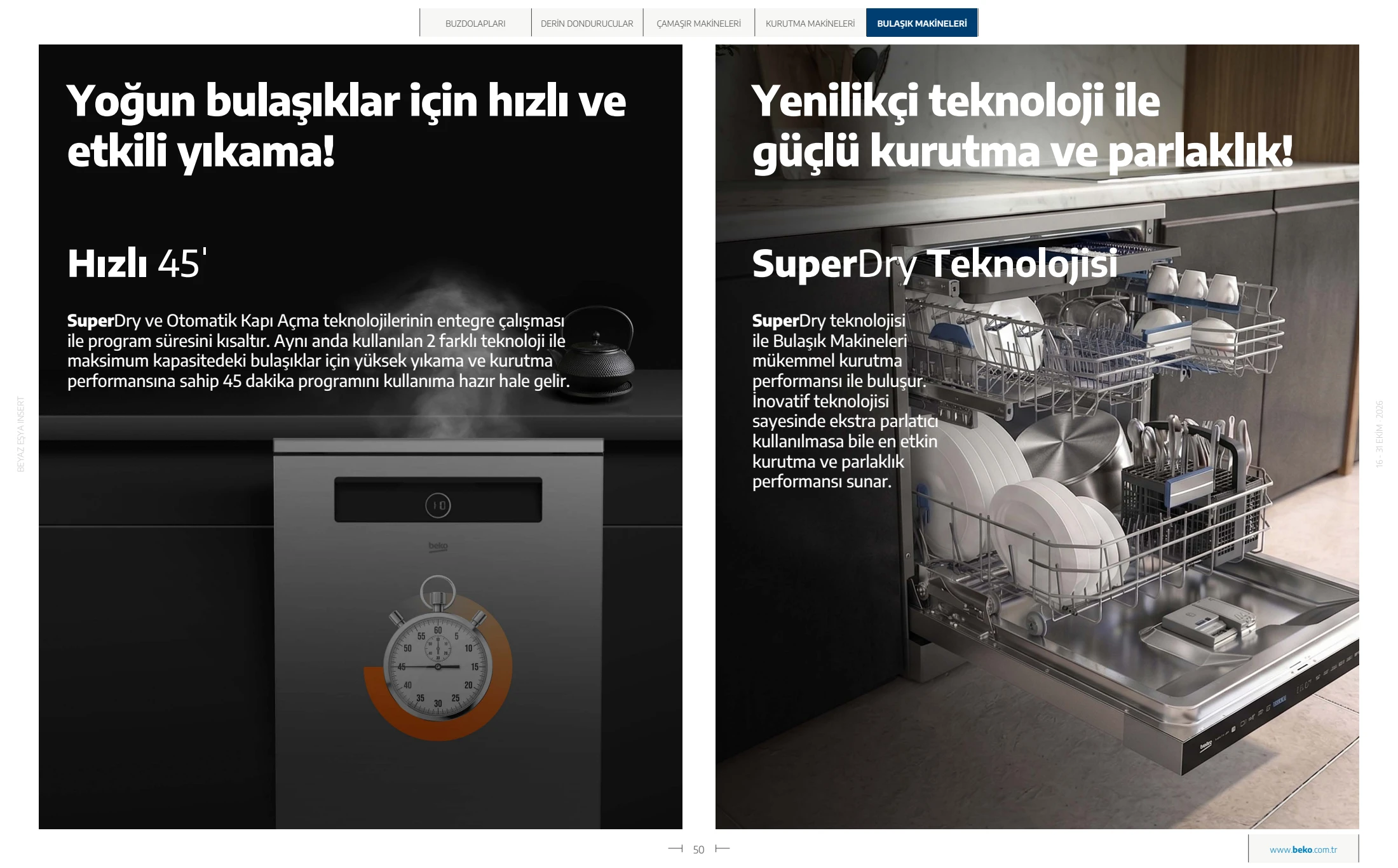 Beko Beko Beyaz Eşya Kataloğu, 50. sayfa
