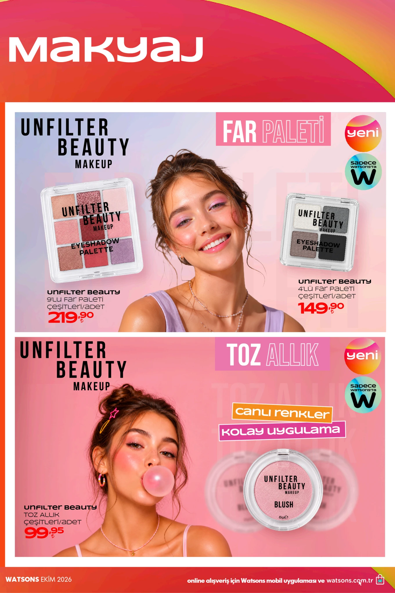 Watsons EKİM KATALOG 2026, 2. sayfa