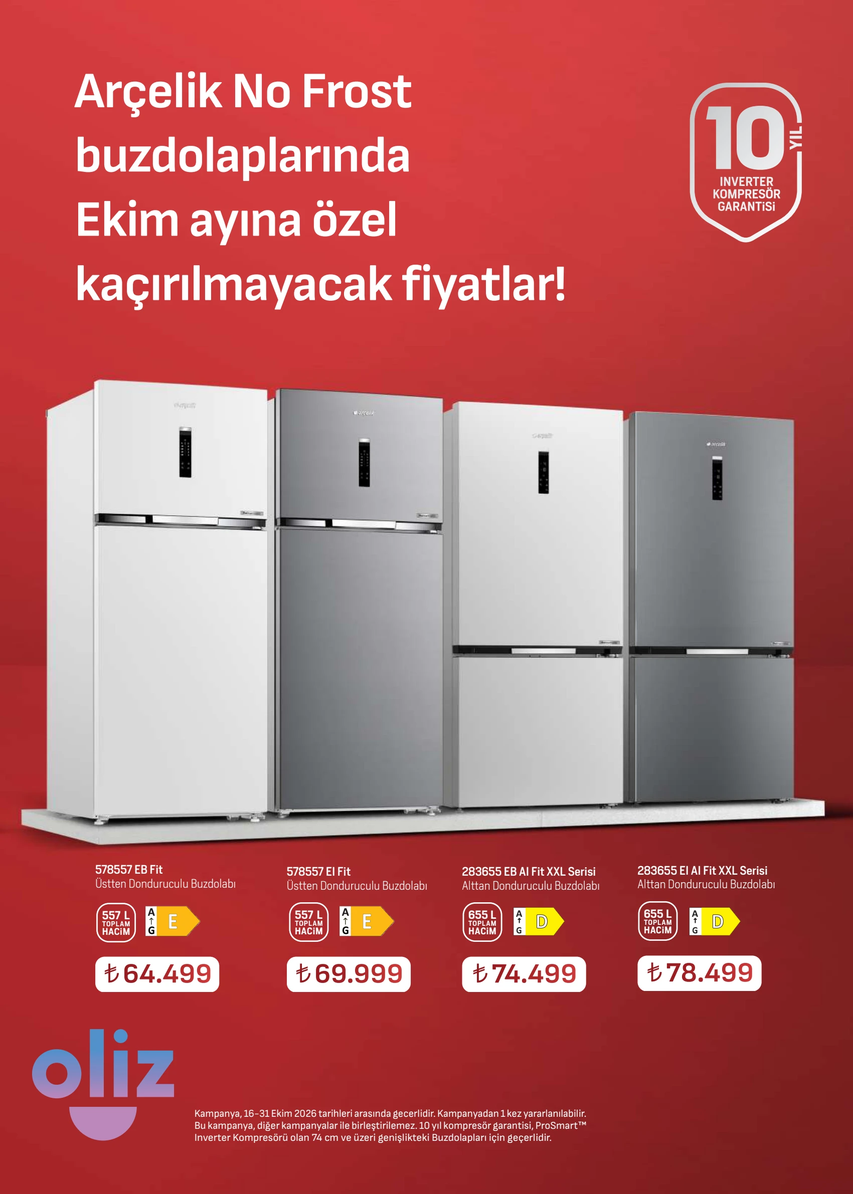 Arçelik Arçelik Genel Kataloğu, 15. sayfa