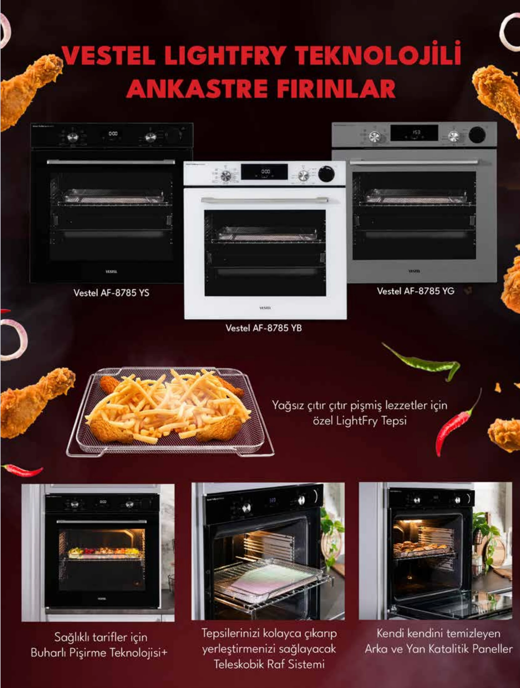 Vestel Ankastre Ürünler Broşürü, 8. sayfa