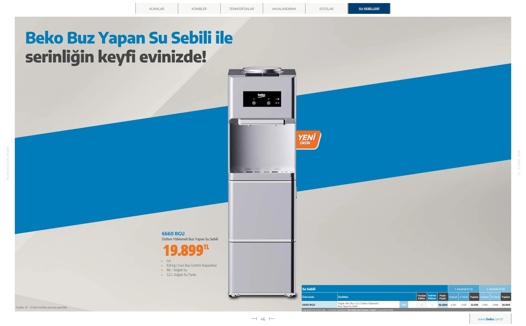 Beko Beko İklimlendirme Kataloğu, 46. sayfa