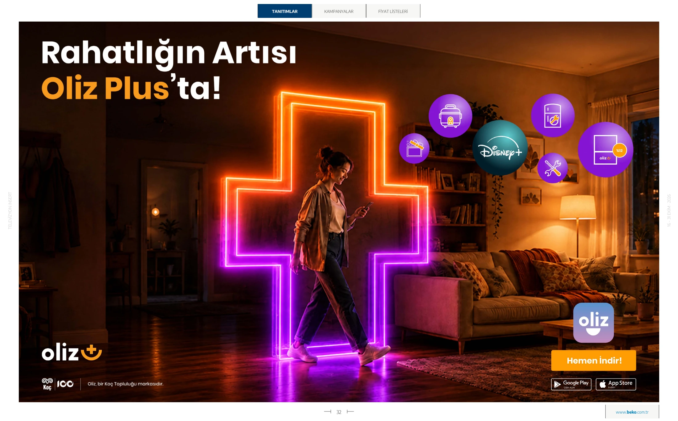 Beko Beko Televizyon Kataloğu, 32. sayfa