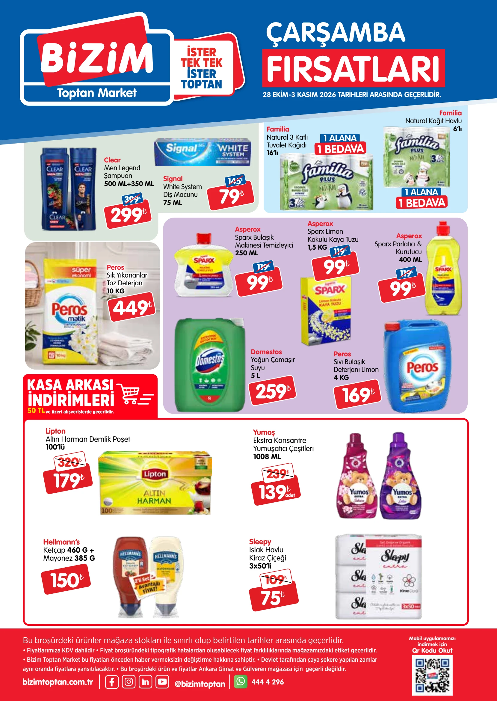 Bizim Toptan Haftalık İndirim Kataloğu, 2. sayfa