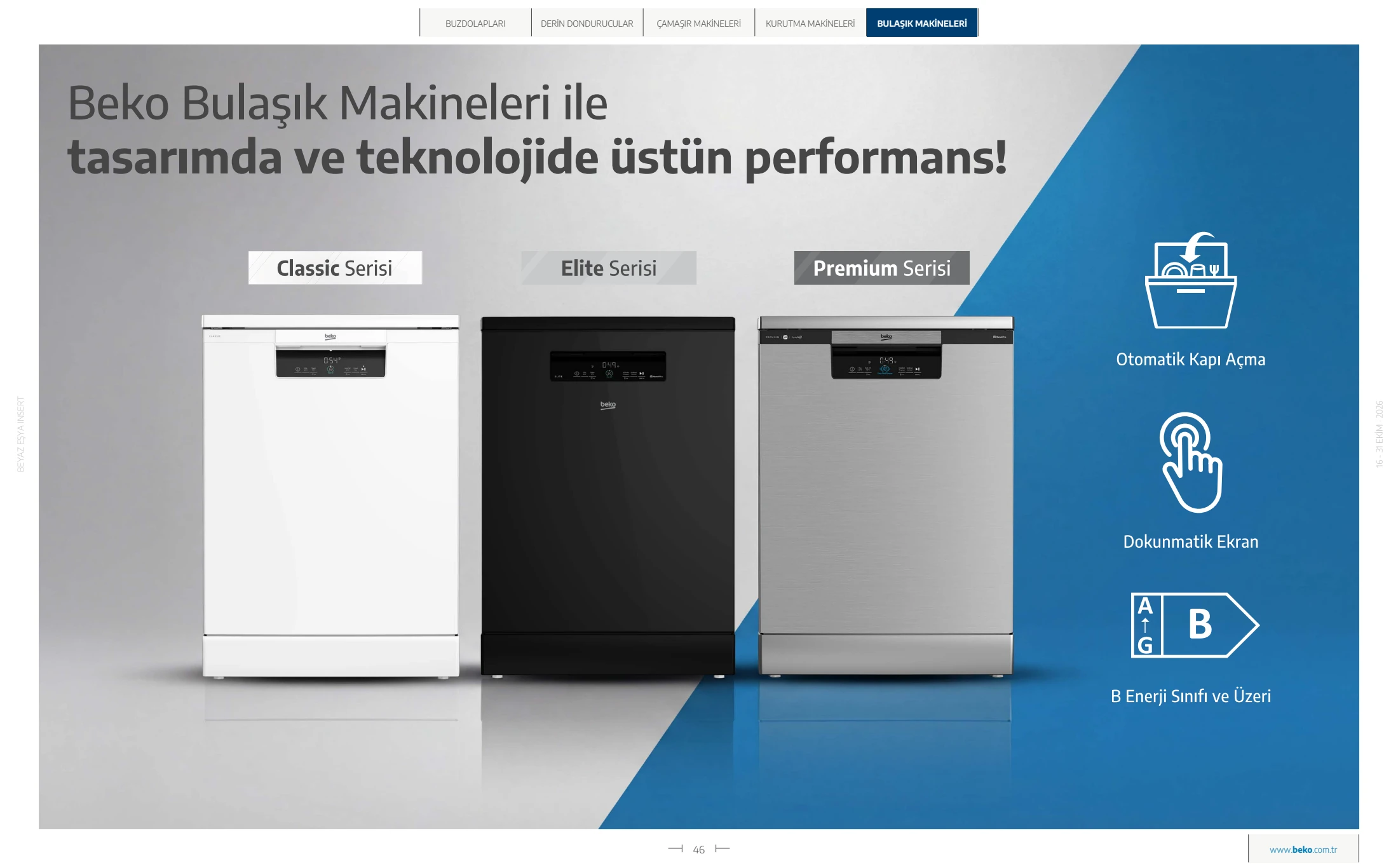 Beko Beko Beyaz Eşya Kataloğu, 46. sayfa