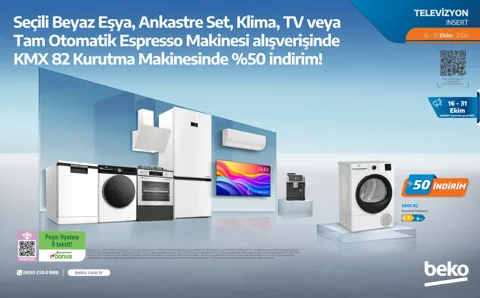 Beko Beko Televizyon Kataloğu broşür kapağı