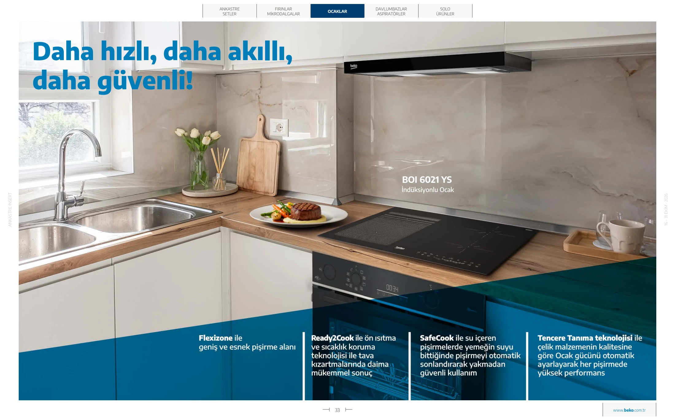Beko Beko Pişiriciler Kataloğu, 33. sayfa