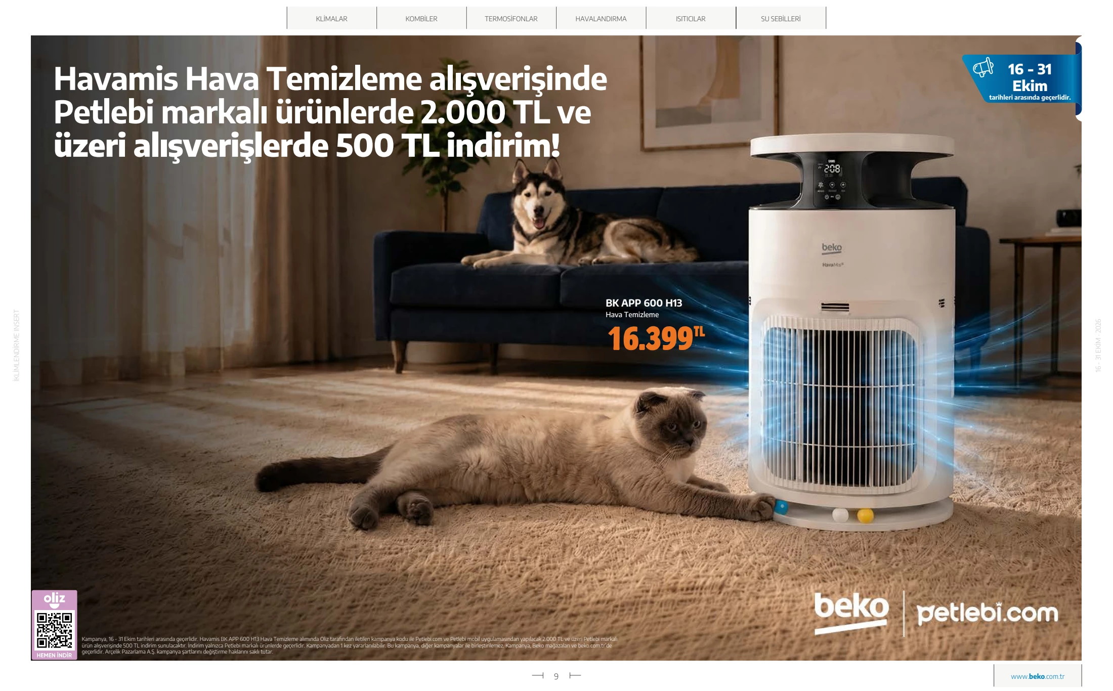 Beko Beko İklimlendirme Kataloğu, 9. sayfa