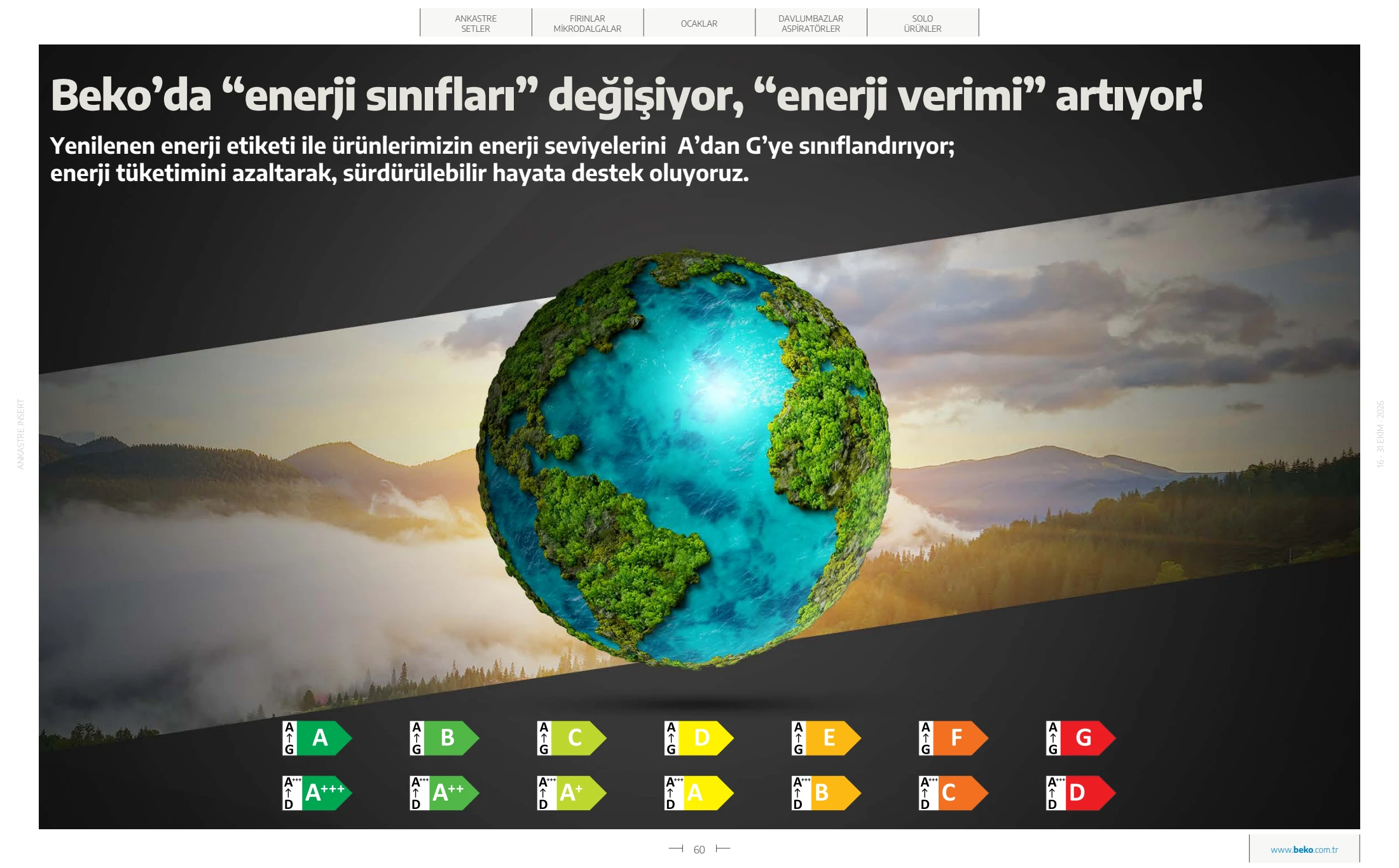 Beko Beko Pişiriciler Kataloğu, 60. sayfa