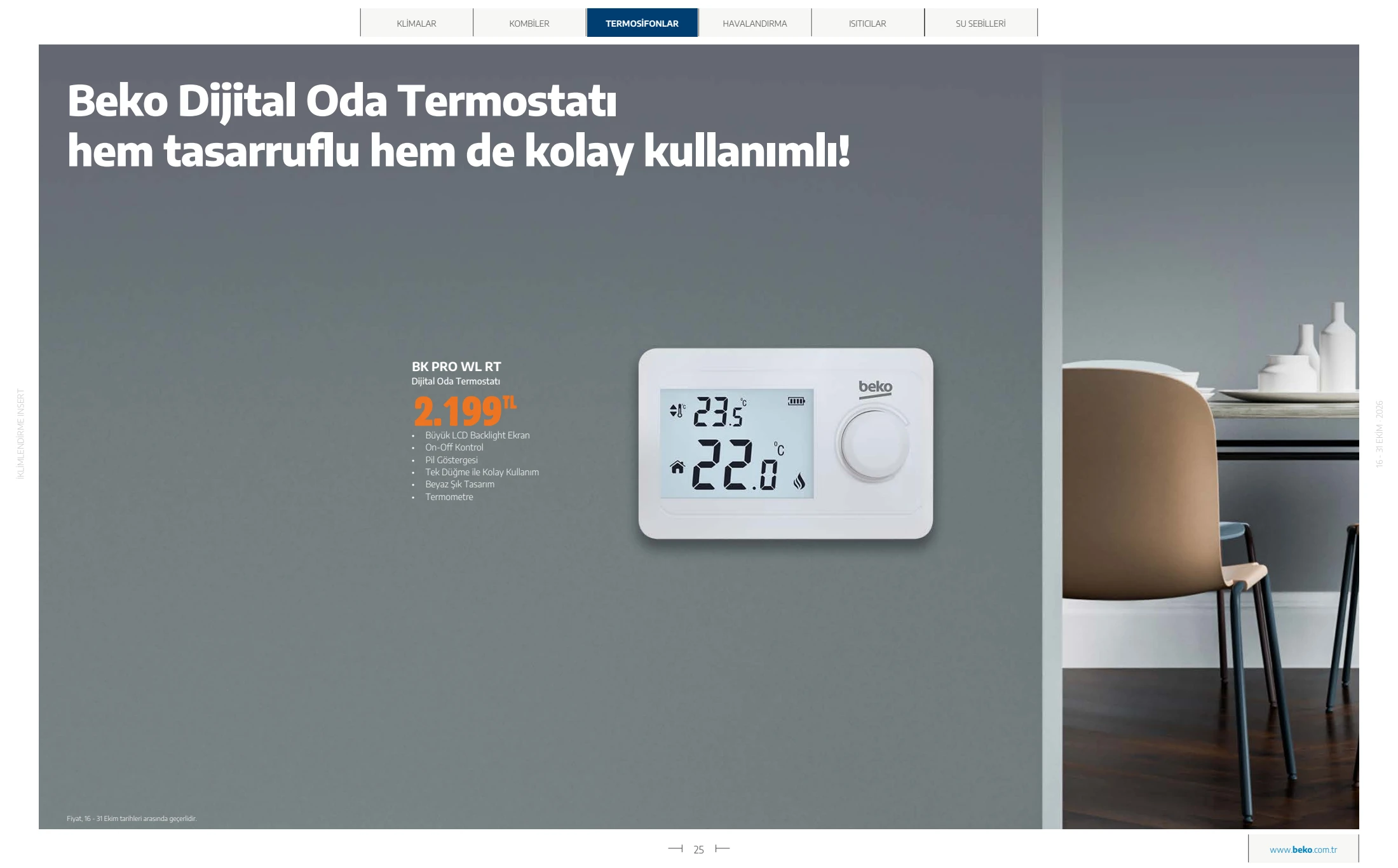 Beko Beko İklimlendirme Kataloğu, 25. sayfa