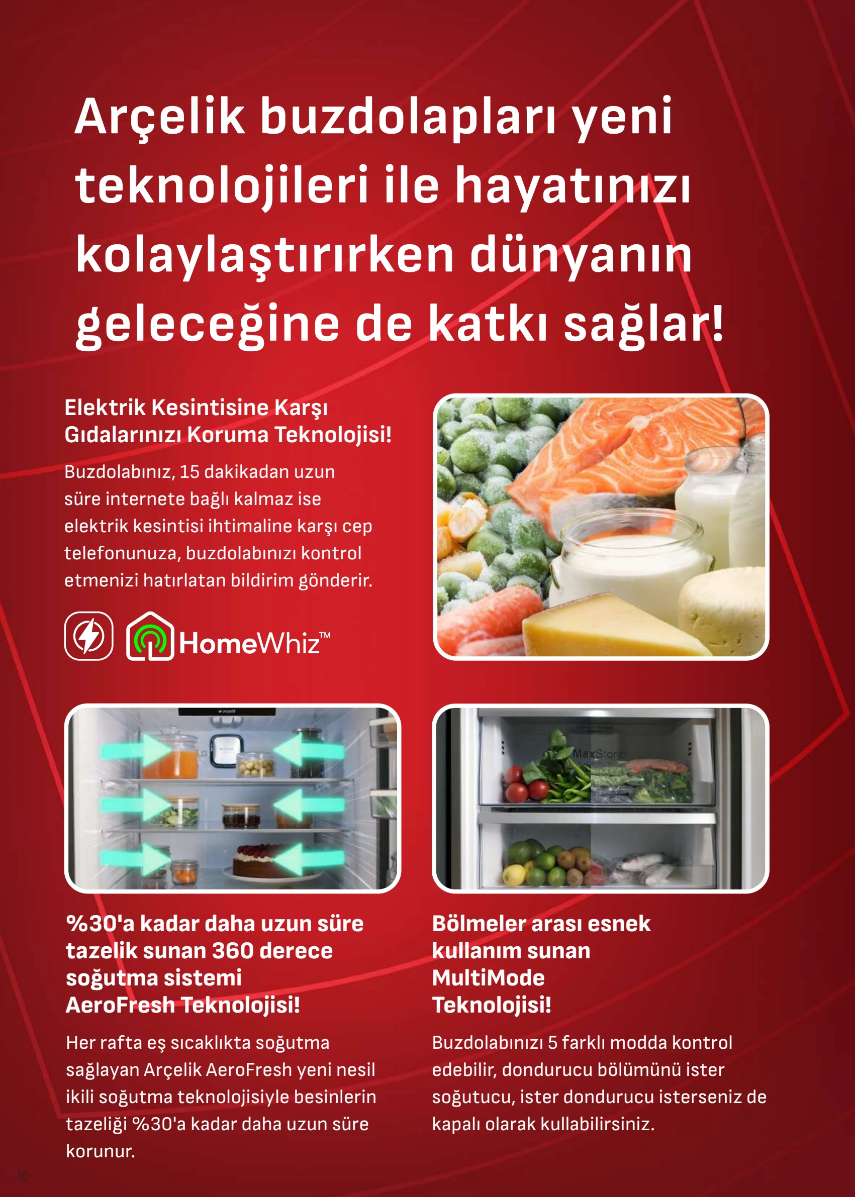 Arçelik Arçelik Genel Kataloğu, 10. sayfa