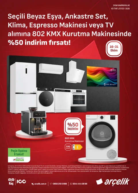 Arçelik Arçelik Genel Kataloğu broşür kapağı