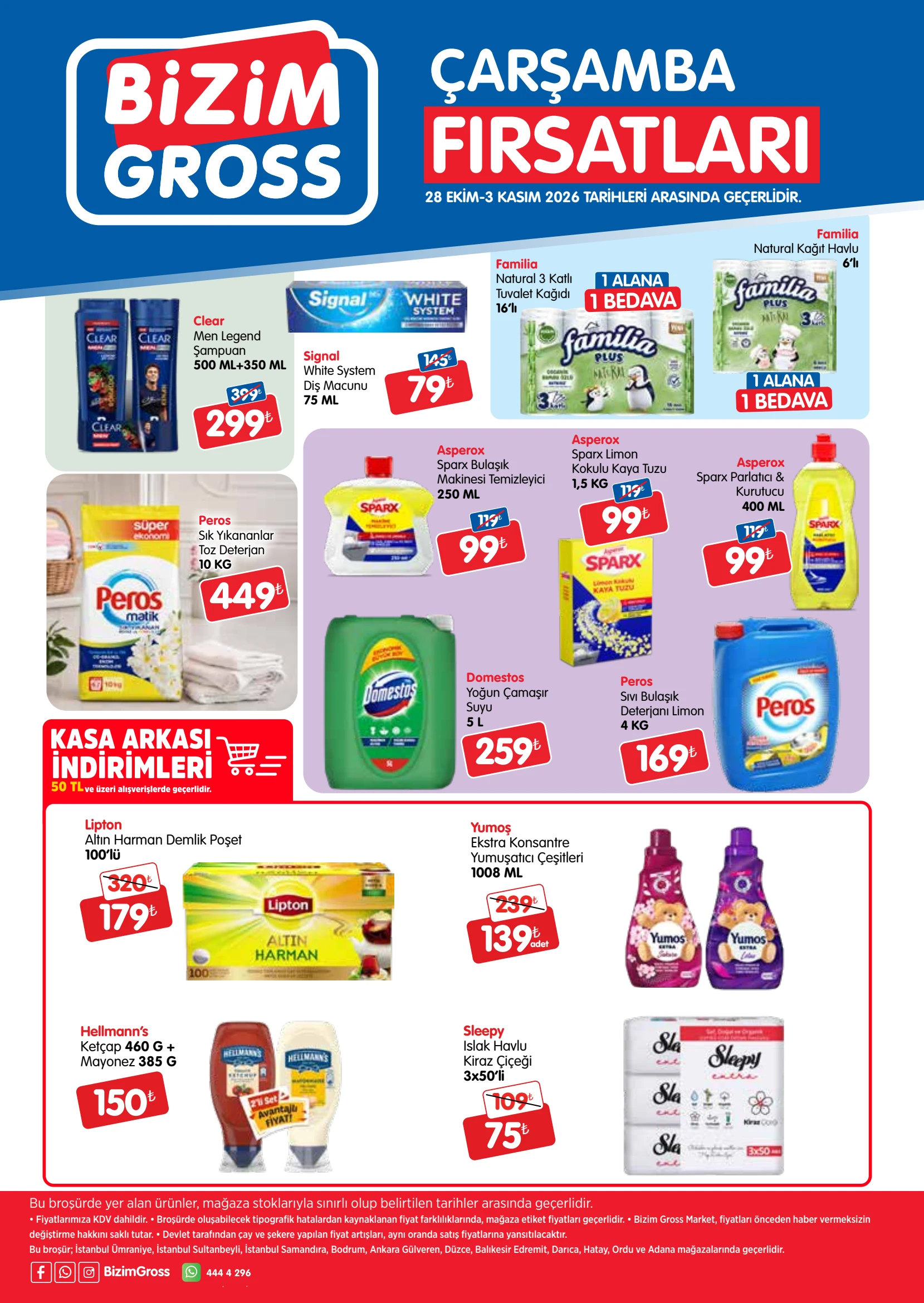 Bizim Toptan Bizim Gross Kataloğu, 2. sayfa