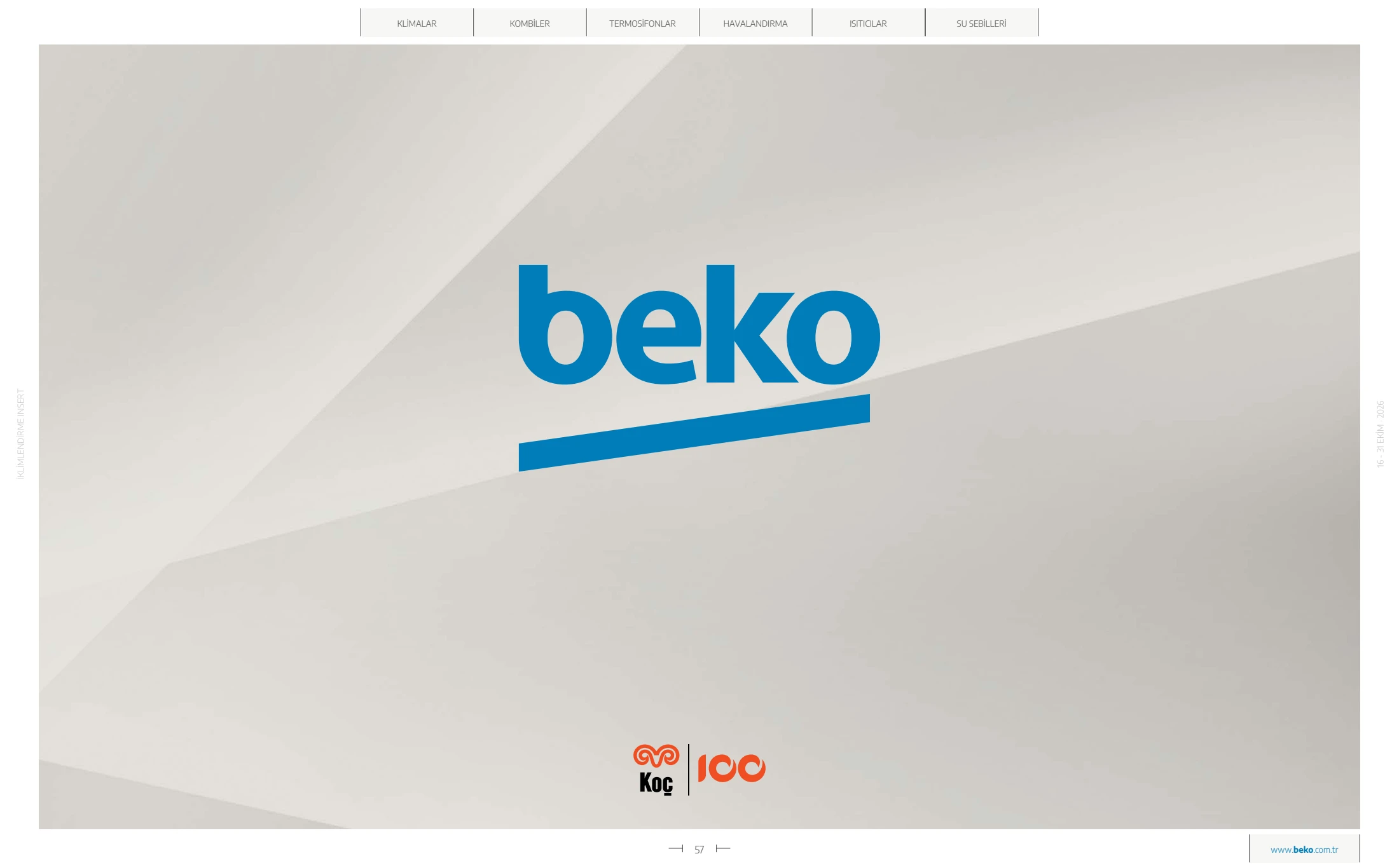 Beko Beko İklimlendirme Kataloğu, 57. sayfa